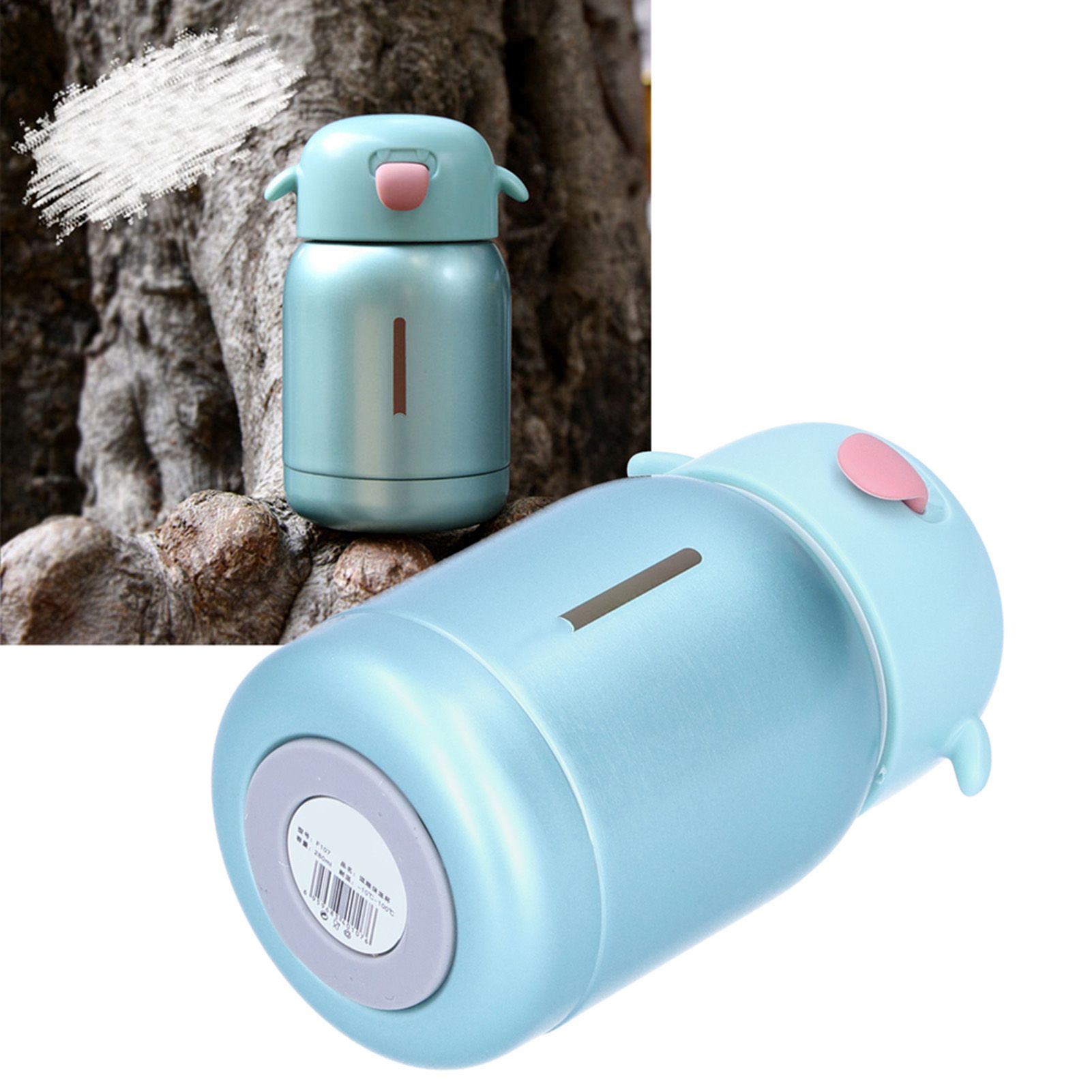 Stainless Steel Vacuum Flask Children's Mini Portable Baby Silicone Water Cup view 12