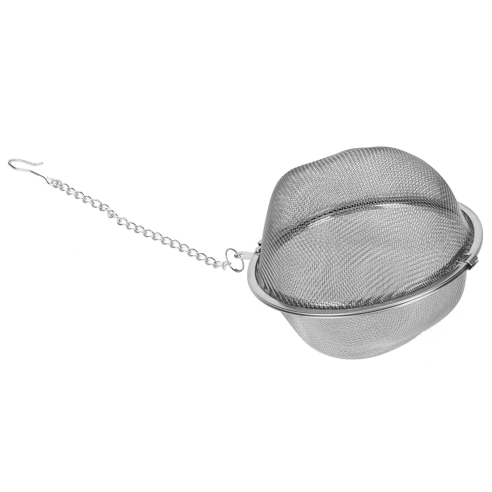 Stainless Steel Tea Strainer Infuser Portable Tea Leaf Spice Mesh Ball Filter view 6