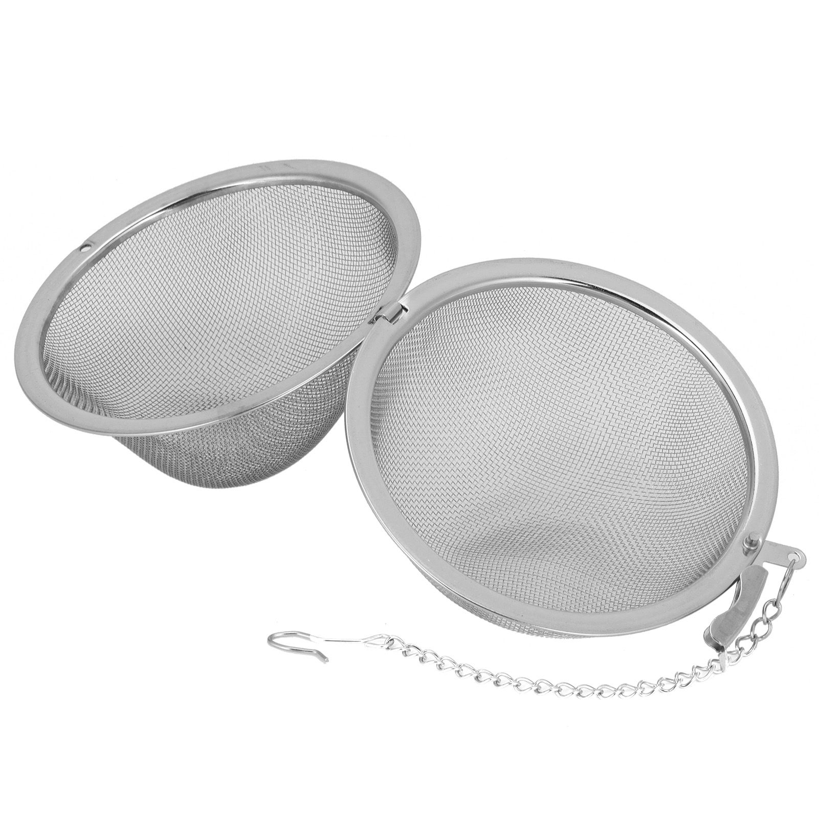 Stainless Steel Tea Strainer Infuser Portable Tea Leaf Spice Mesh Ball Filter view 8