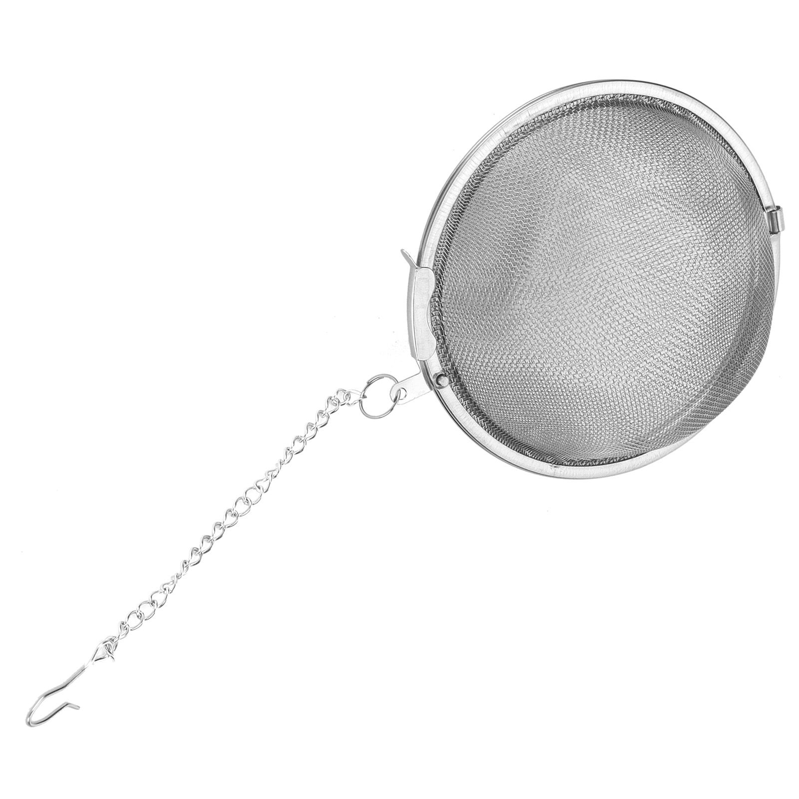Stainless Steel Tea Strainer Infuser Portable Tea Leaf Spice Mesh Ball Filter view 9