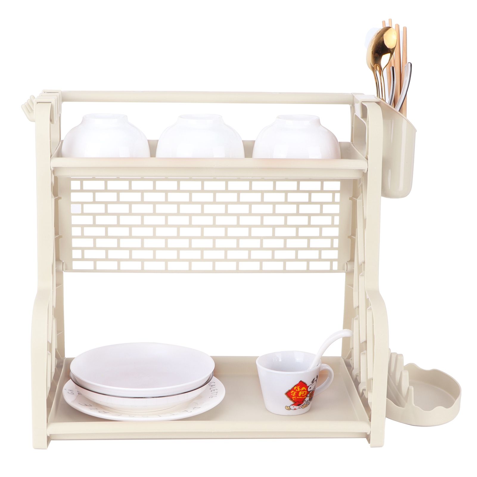 Multifunctional Kitchen Storage Rack Seasoning Bottle Storage Shelf Spice Rack view 8