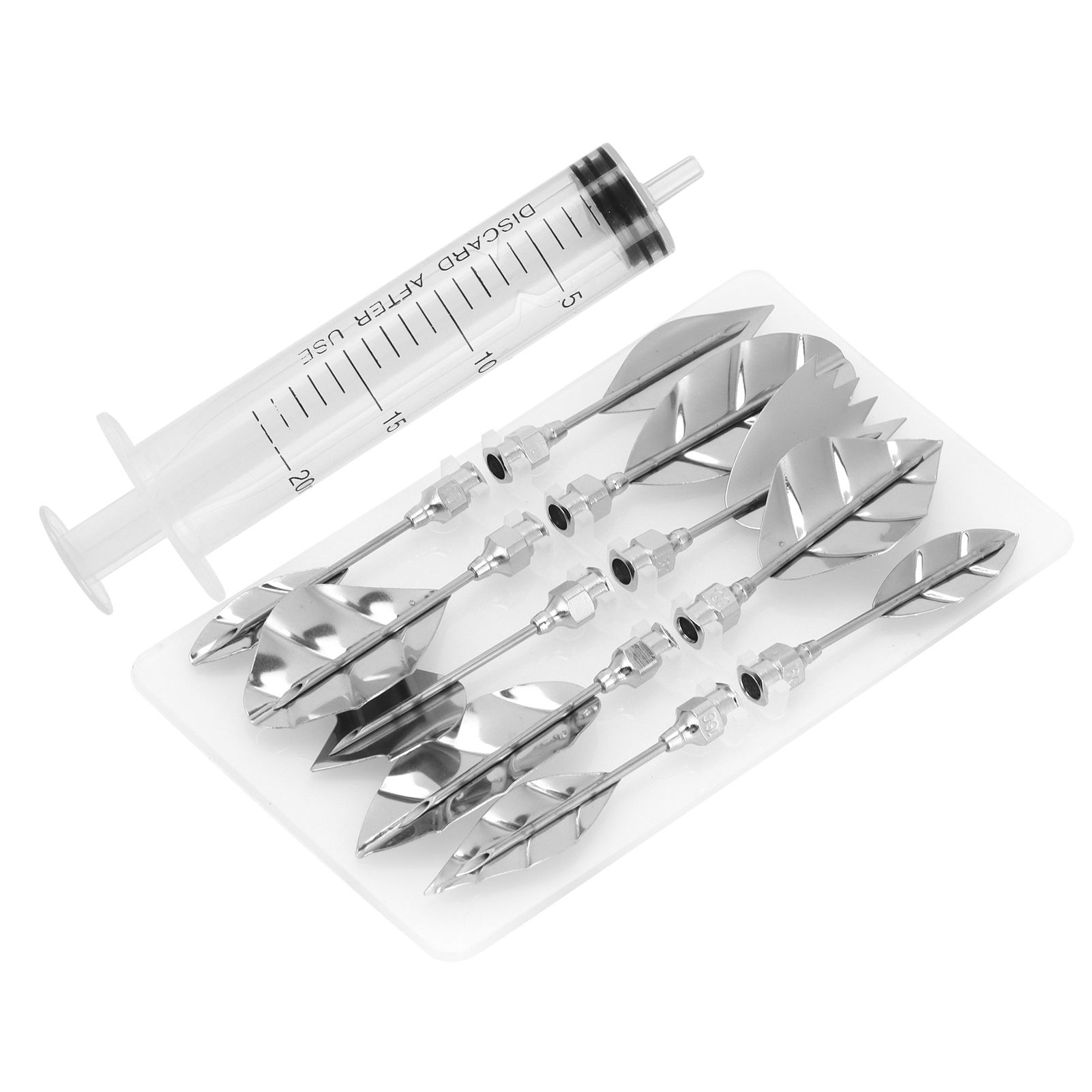 Cake Decorating Icing Piping Syringe Nozzles Set Flower Art Tools for Pudding view 3