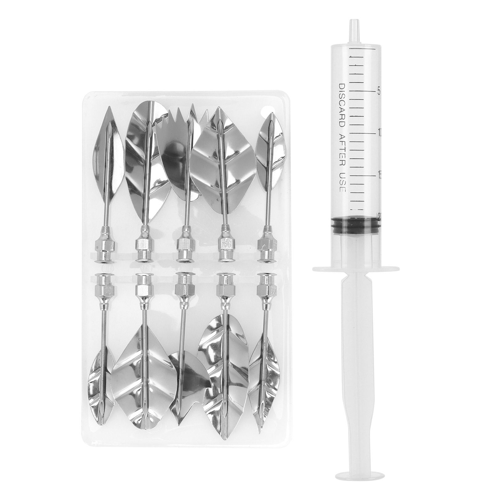 Cake Decorating Icing Piping Syringe Nozzles Set Flower Art Tools for Pudding view 5