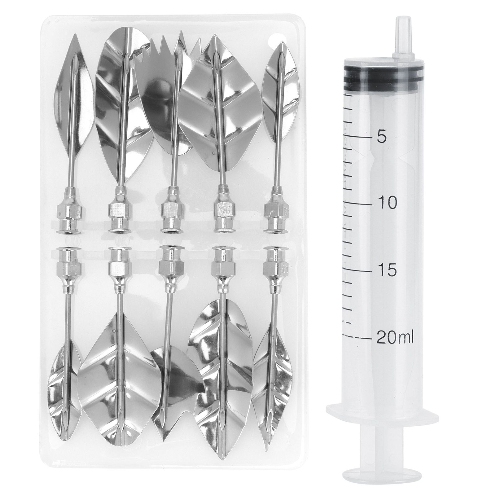Cake Decorating Icing Piping Syringe Nozzles Set Flower Art Tools for Pudding view 6