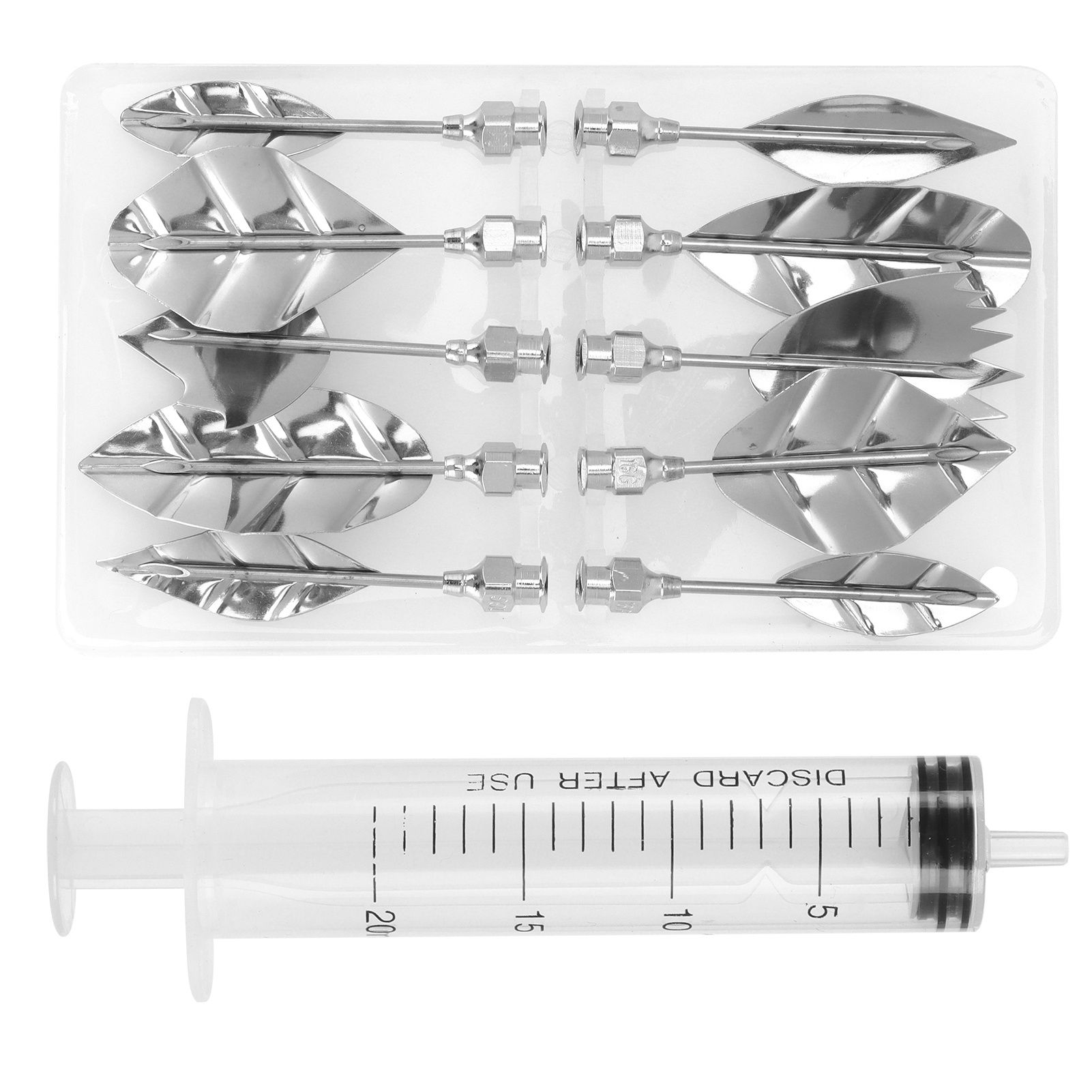 Cake Decorating Icing Piping Syringe Nozzles Set Flower Art Tools for Pudding view 9