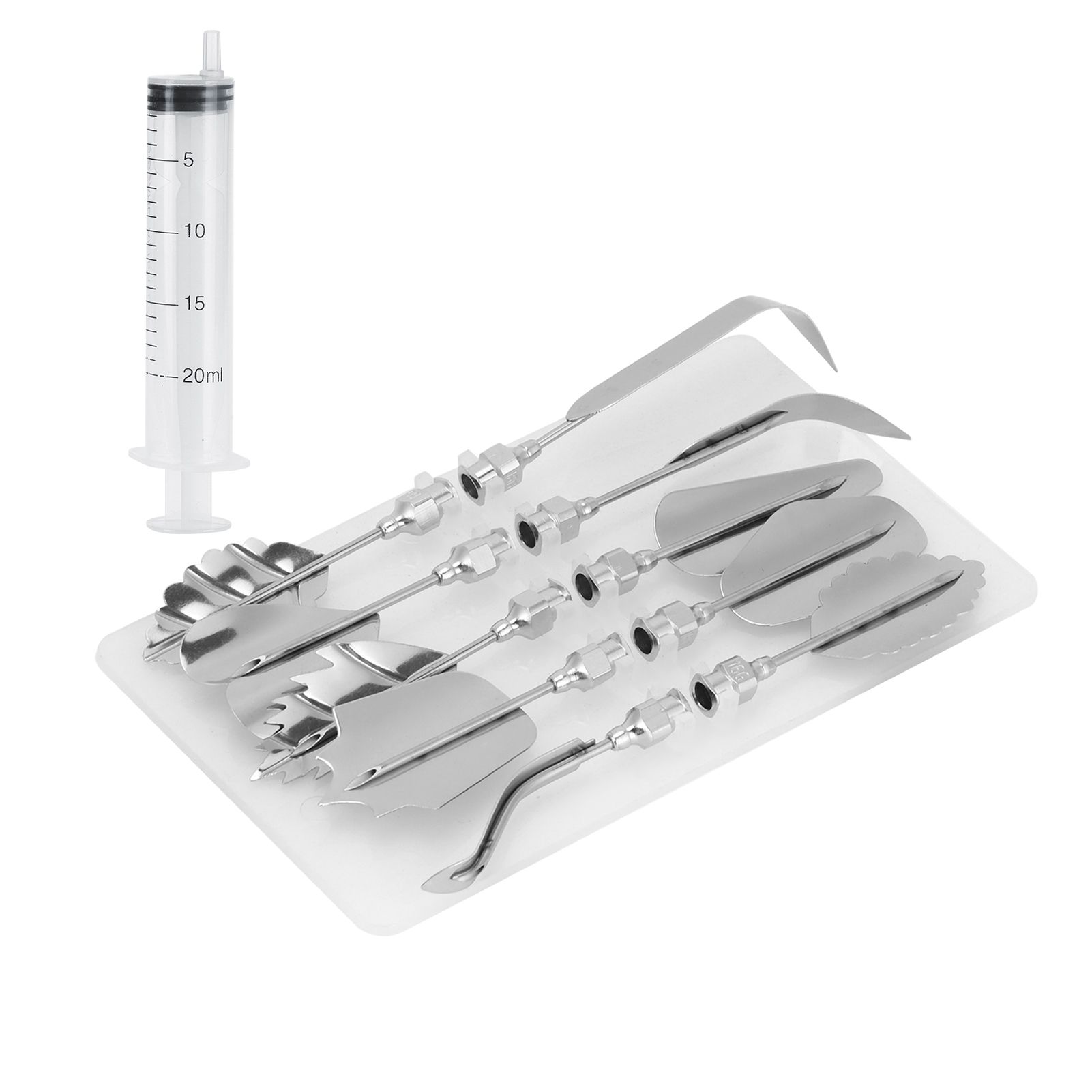 Cake Syringe Nozzles Mold Pudding Cake Decorating Icing Piping Cream Syringe view 10