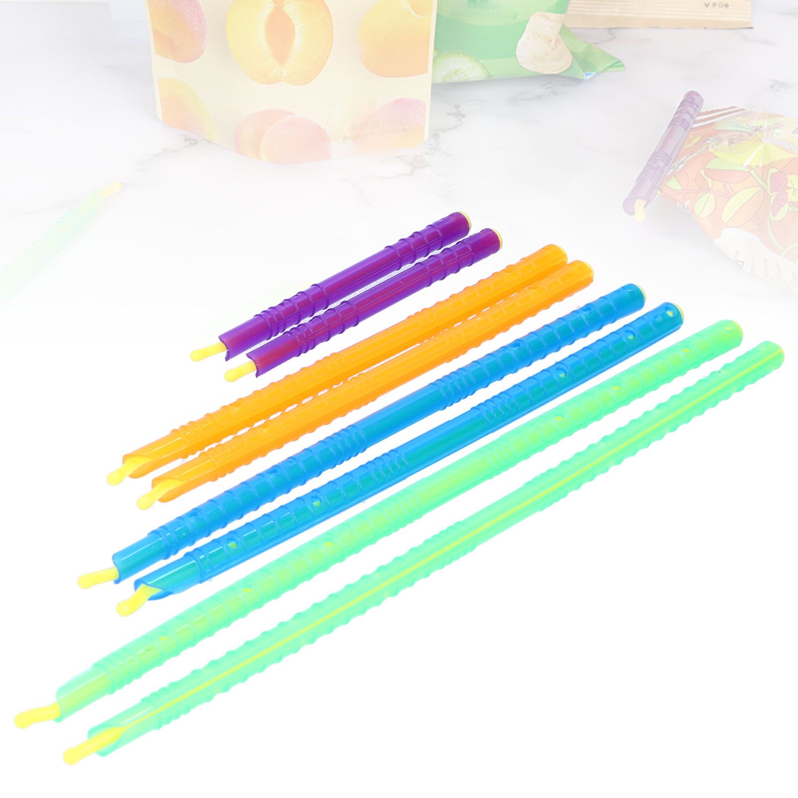 8PCS Sealing Clip Portable Food Storage Clips Snack Bag Sealing Clamp for Home view 11