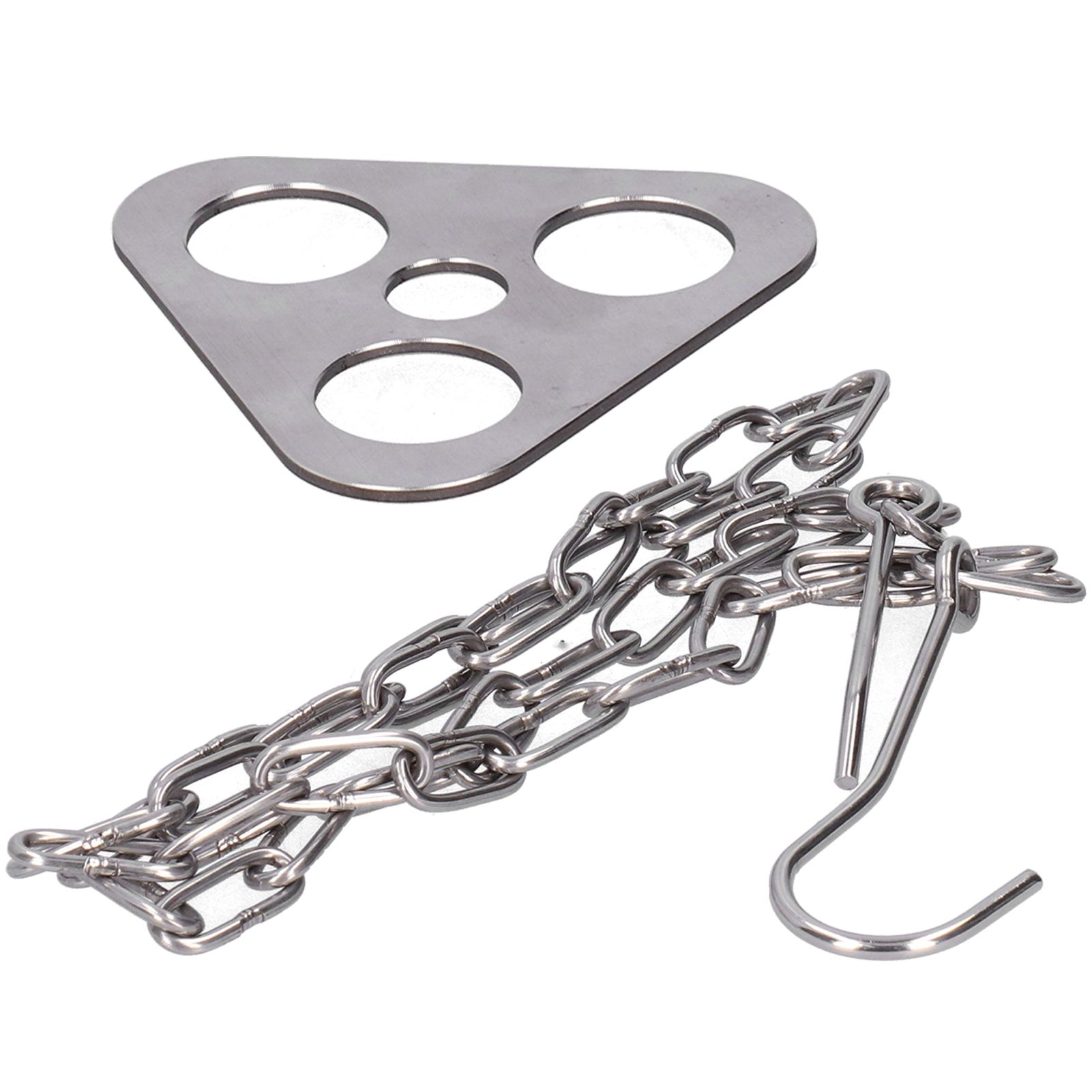 Tripod Grill Board Stainless Steel Bonfire Frame Hanger for Outdoor Camping Picnic view 7