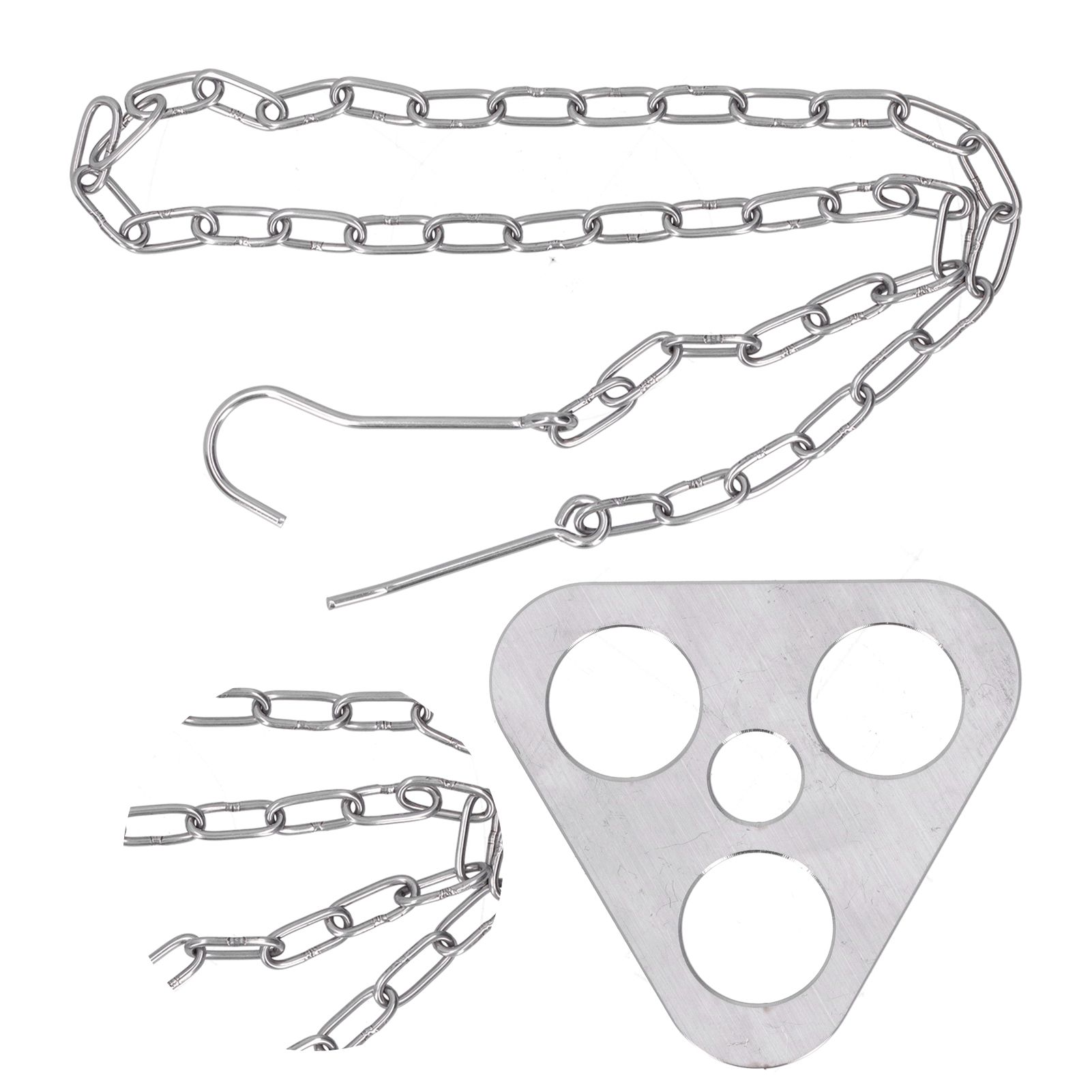Tripod Grill Board Stainless Steel Bonfire Frame Hanger for Outdoor Camping Picnic view 10