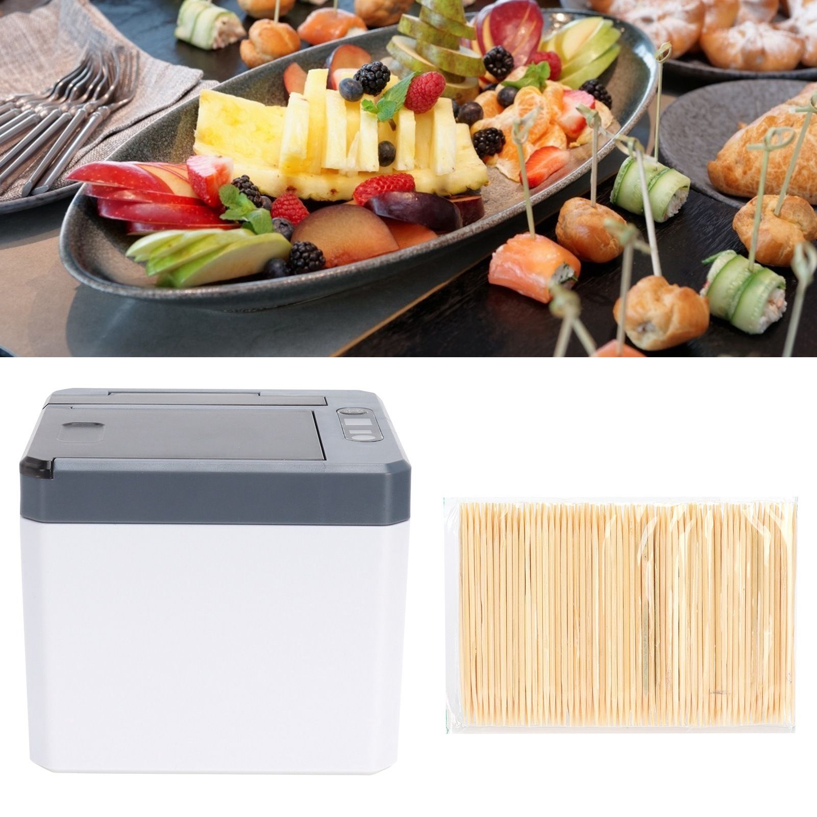 Intelligent Induction Toothpick Box Automatically Pops Up Electric Toothpick view 11