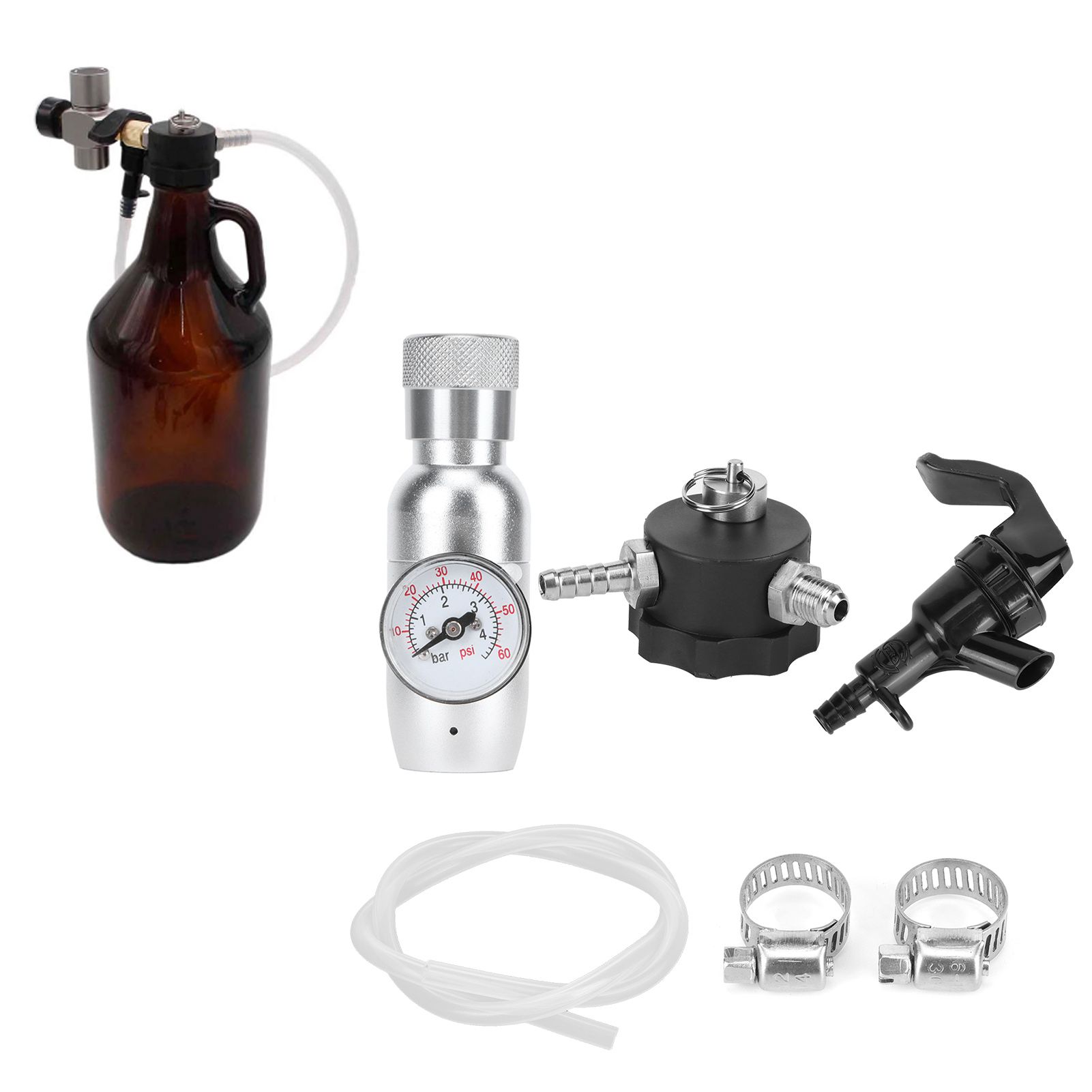 Stainless Steel Beer Dispenser Tap Kit Portable Homebrew Beer Kegging view 11