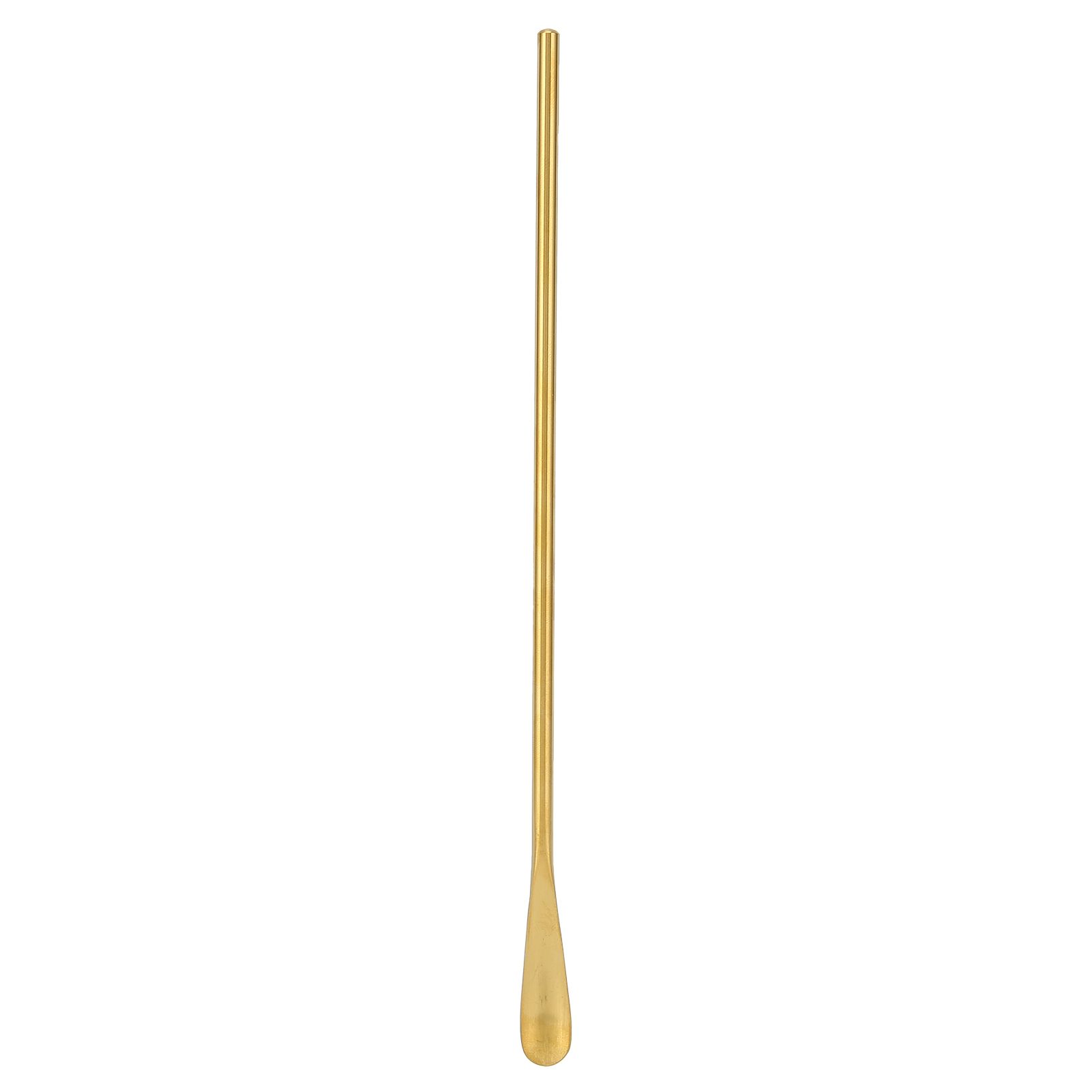 Stainless Steel Mixing Spoon Long Handle Coffee Small Spoon Mixing Stick for view 2