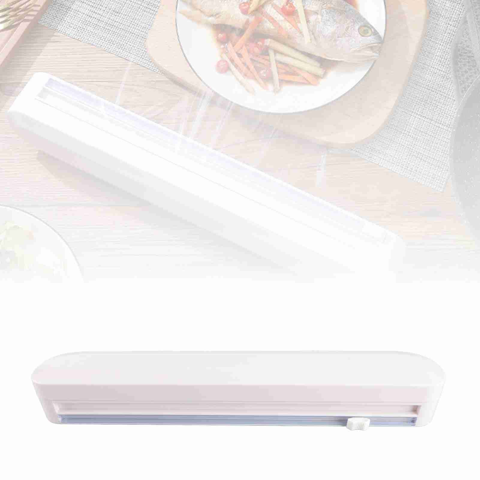 Suction Cup Type Preservative Film Cutter Plastic Wrap Cutter Adjustable view 12