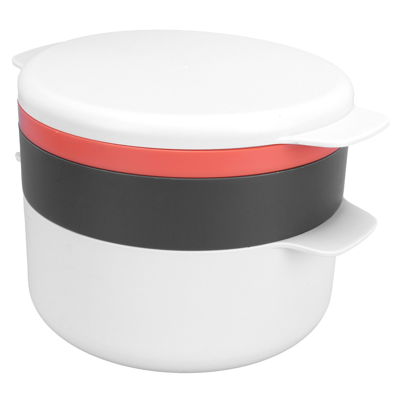 Multifunctional Round Rice Steaming Box Microwave Oven Special Lunch Box for view 7