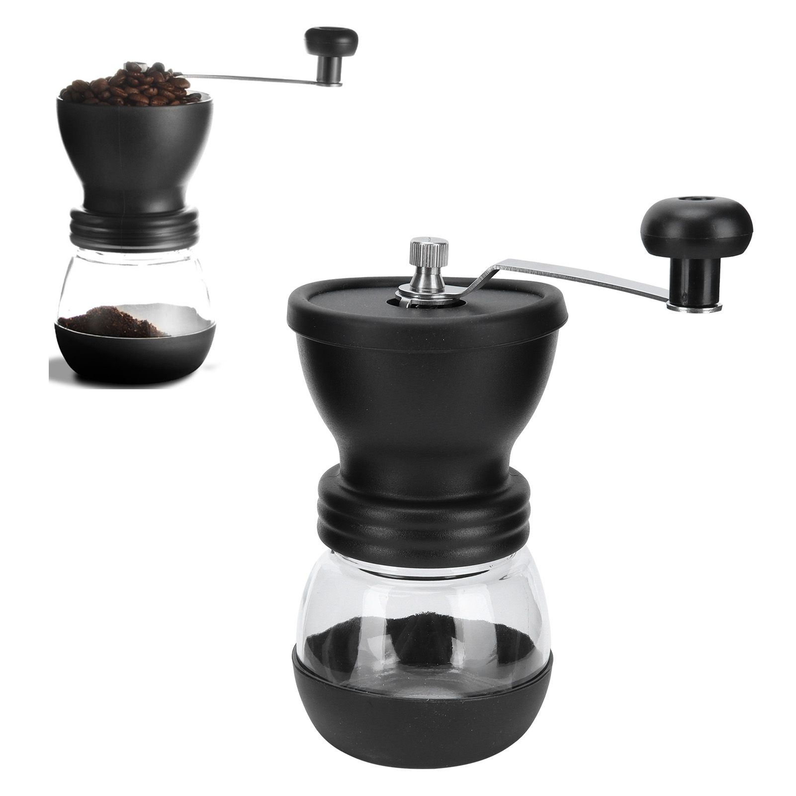 Hand Cranked Coffee Grinder Manual Mini Coffee Bean Grinding Machine Household view 11