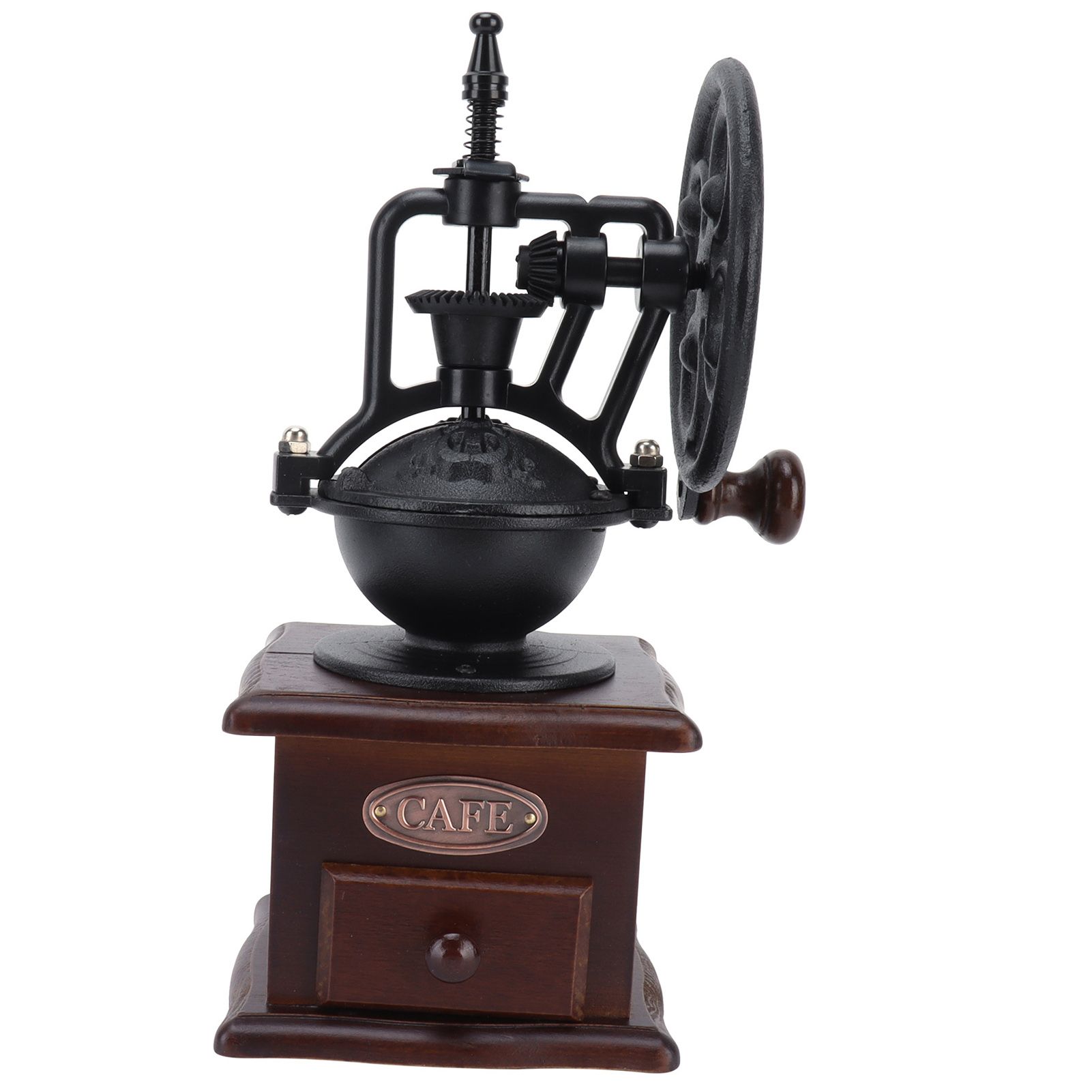 Vintage Style Manual Coffee Grinder Household Coffee Bean Mill Hand Crank view 2