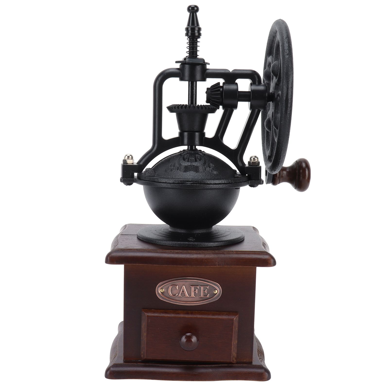 Vintage Style Manual Coffee Grinder Household Coffee Bean Mill Hand Crank view 3