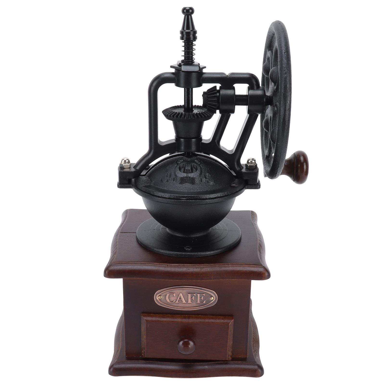 Vintage Style Manual Coffee Grinder Household Coffee Bean Mill Hand Crank view 4