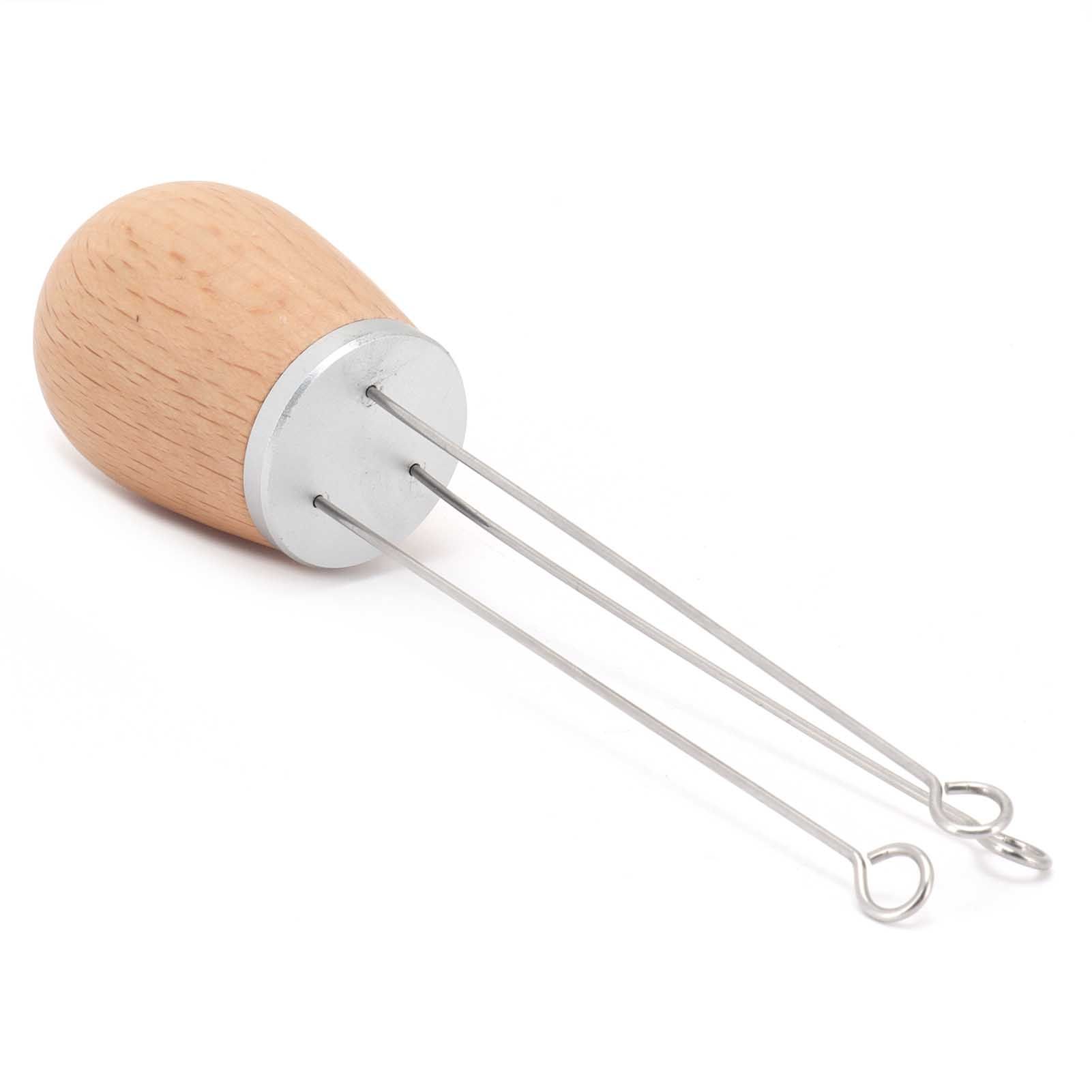 Coffee Power Needle Wooden Handle Coffee Stirrer Distribution Tool for Home view 3