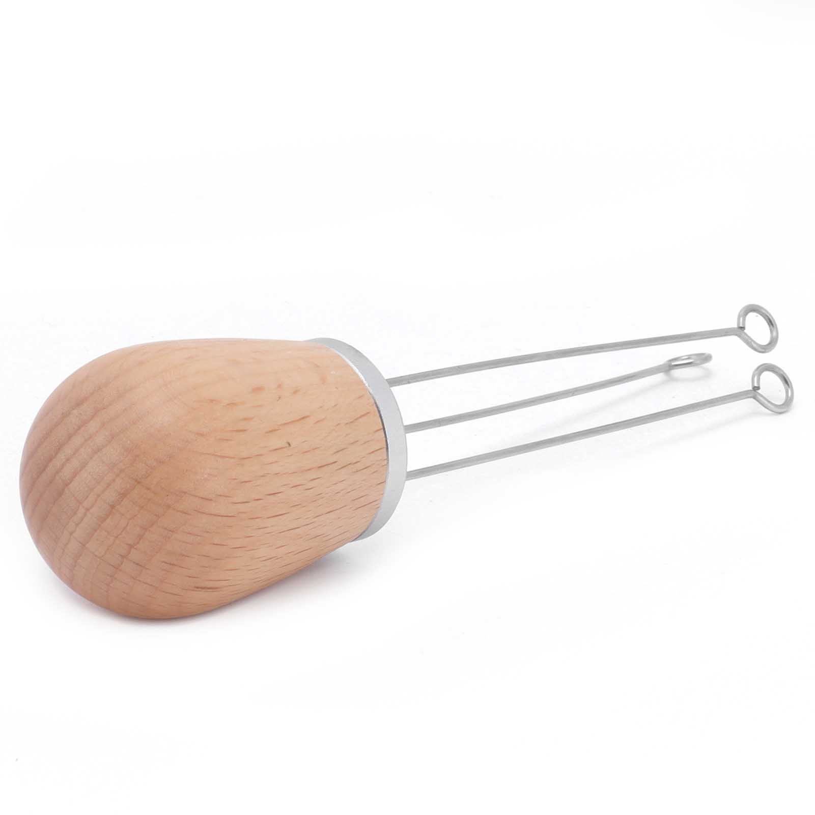 Coffee Power Needle Wooden Handle Coffee Stirrer Distribution Tool for Home view 4