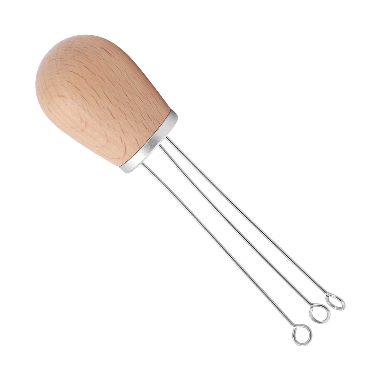 Coffee Power Needle Wooden Handle Coffee Stirrer Distribution Tool for Home view 9