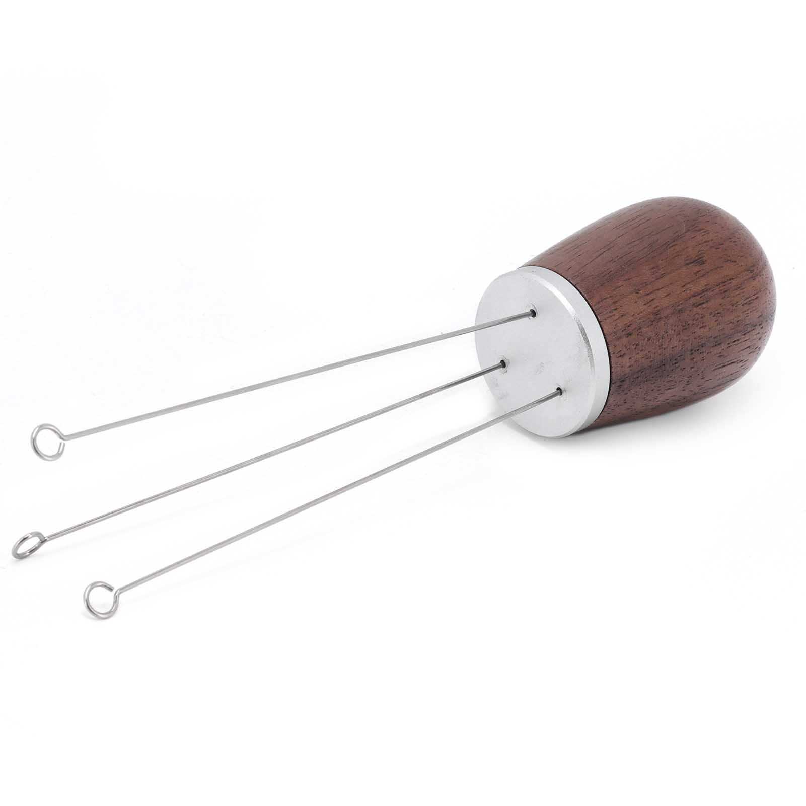 Coffee Power Needle Wooden Handle Coffee Stirrer Distribution Tool for Home view 4