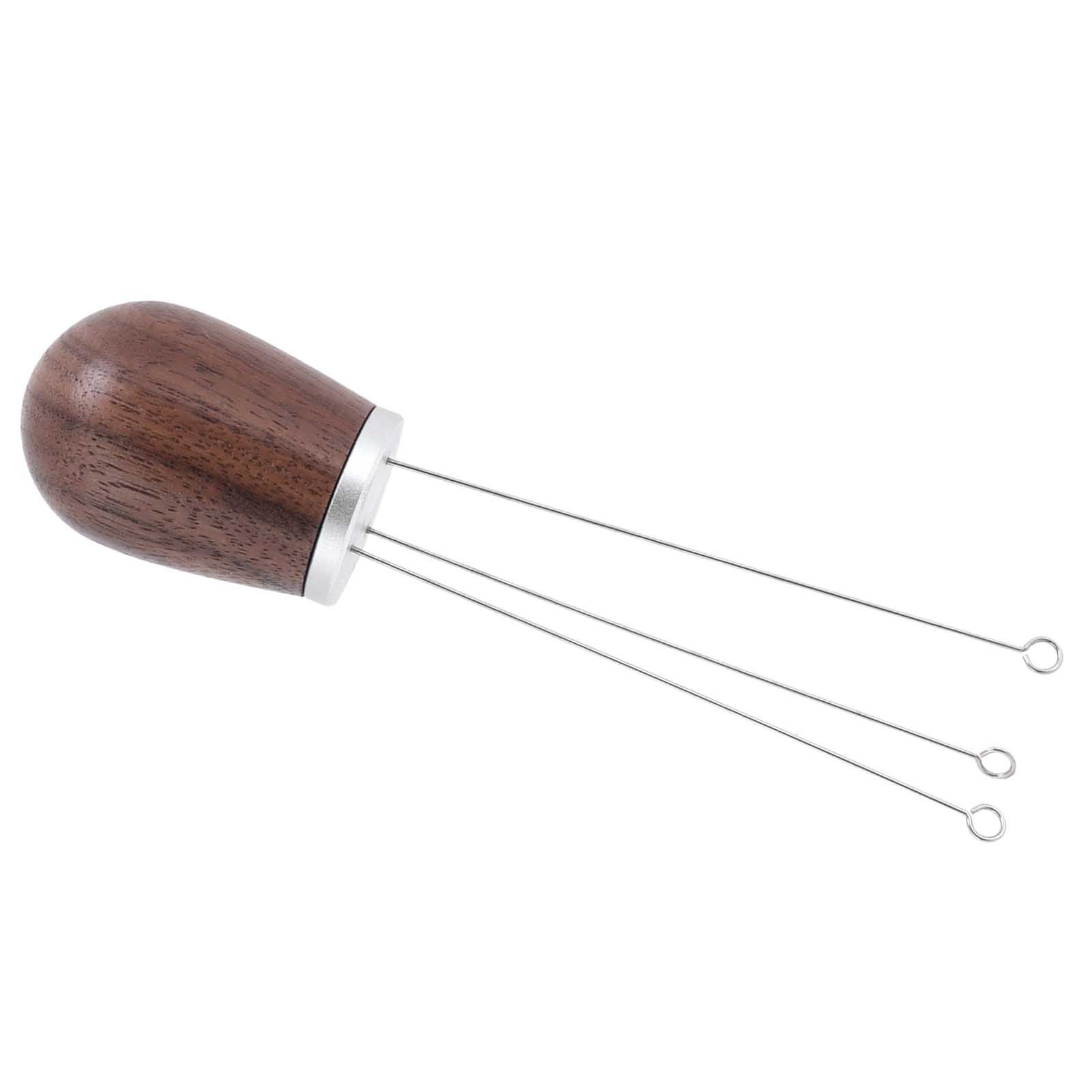 Coffee Power Needle Wooden Handle Coffee Stirrer Distribution Tool for Home view 7
