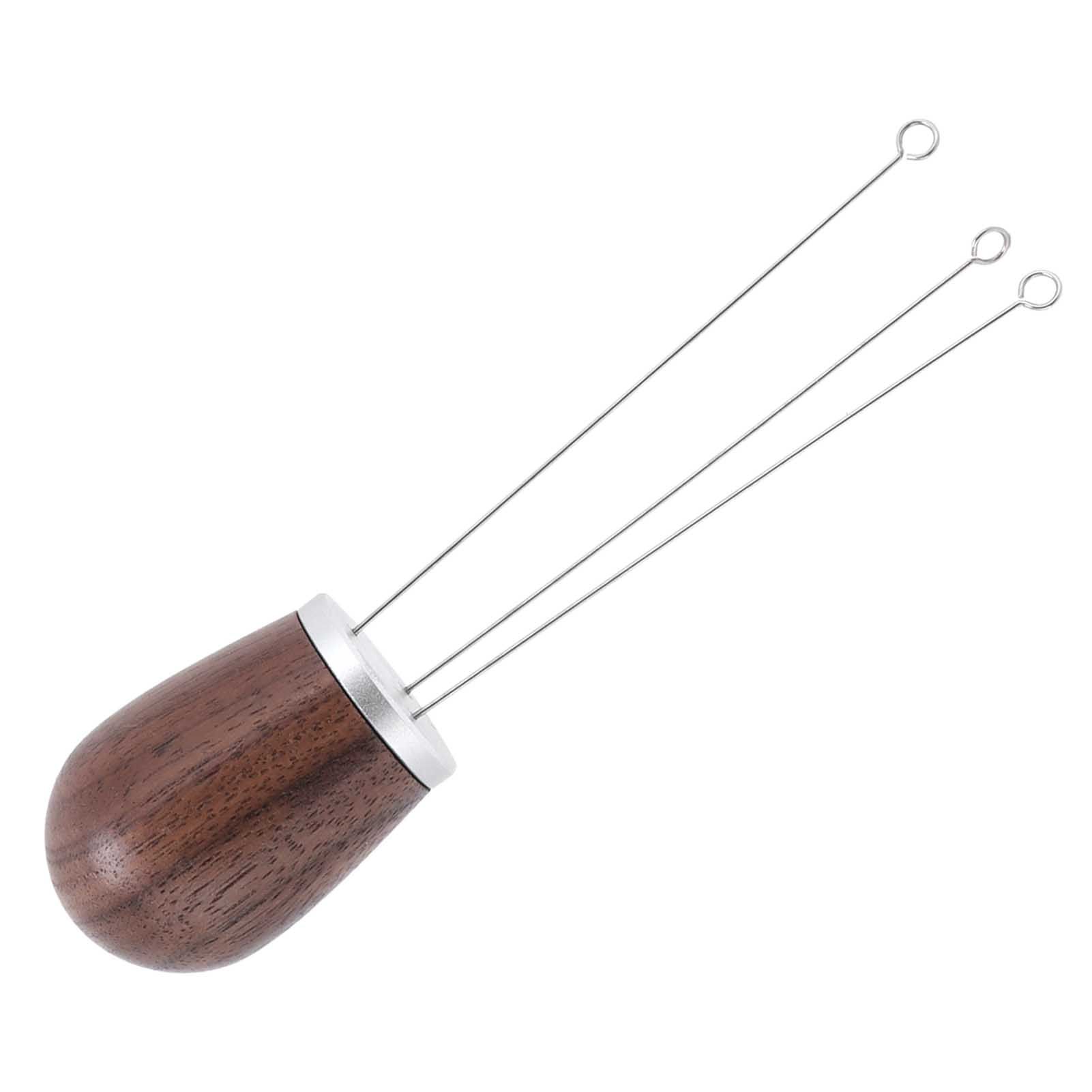 Coffee Power Needle Wooden Handle Coffee Stirrer Distribution Tool for Home view 9