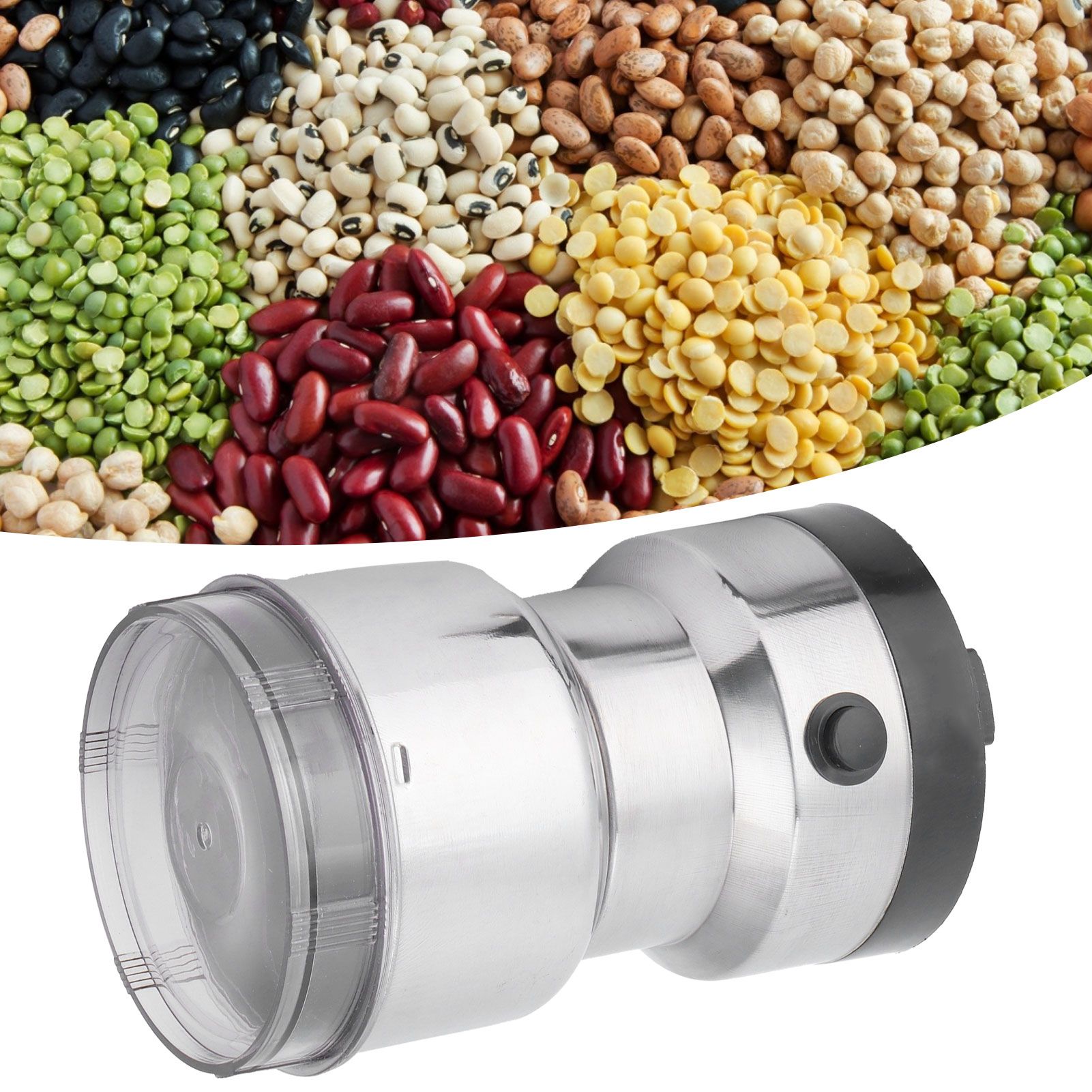 Stainless Steel Small Electric Coffee Grinder Beans Chinese Medicine Grinding view 12