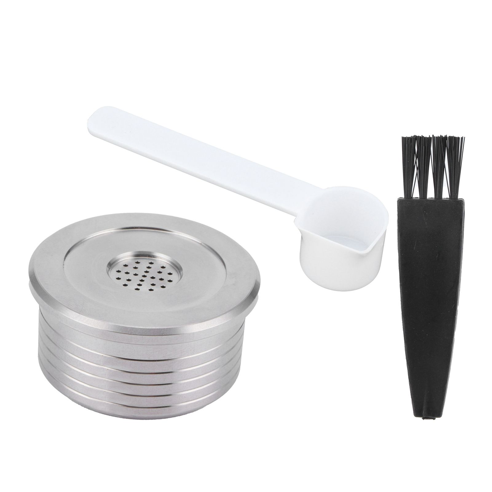 Reusable Coffee Capsule with Spoon Brush Fit for DELTA Q NDIQ7323 Coffee Maker view 3