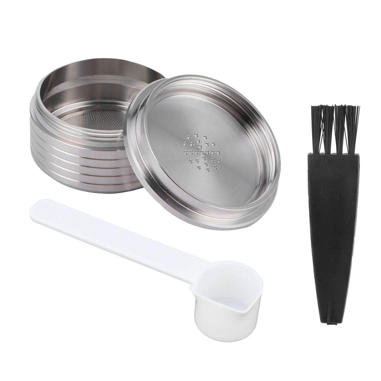 Reusable Coffee Capsule with Spoon Brush Fit for DELTA Q NDIQ7323 Coffee Maker view 5