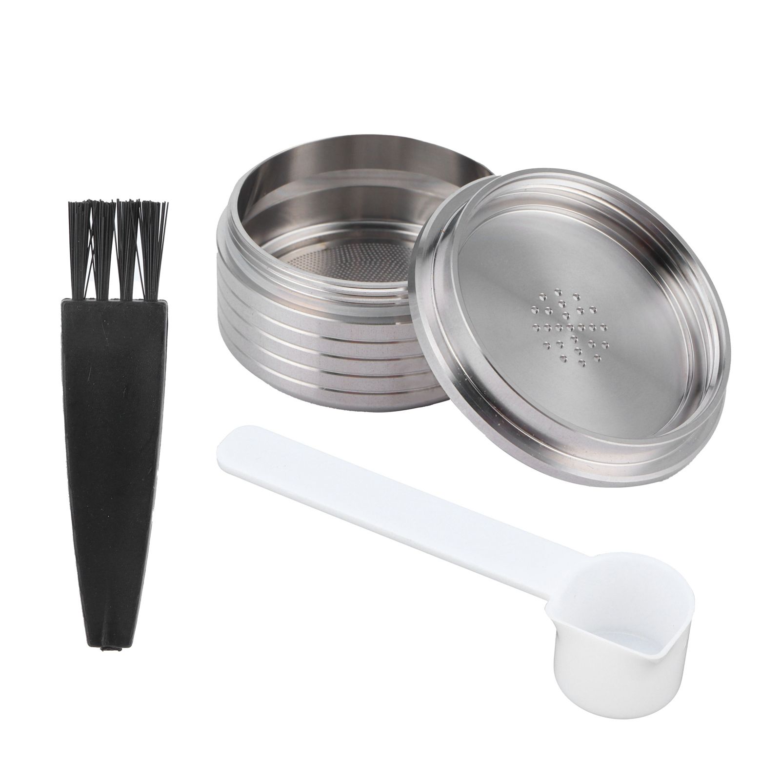 Reusable Coffee Capsule with Spoon Brush Fit for DELTA Q NDIQ7323 Coffee Maker view 6