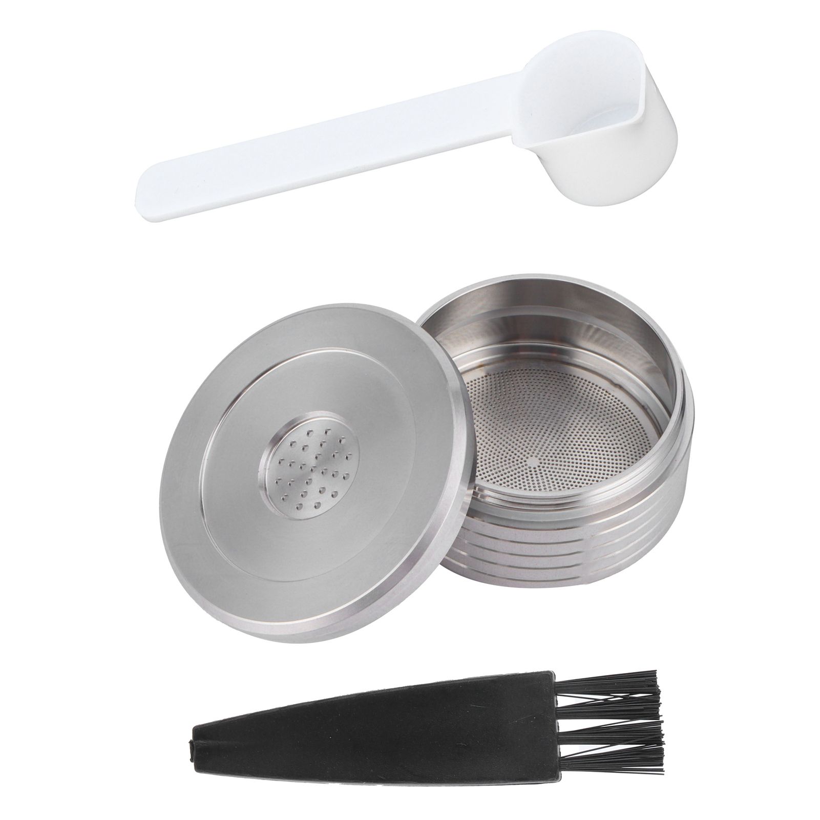 Reusable Coffee Capsule with Spoon Brush Fit for DELTA Q NDIQ7323 Coffee Maker view 10