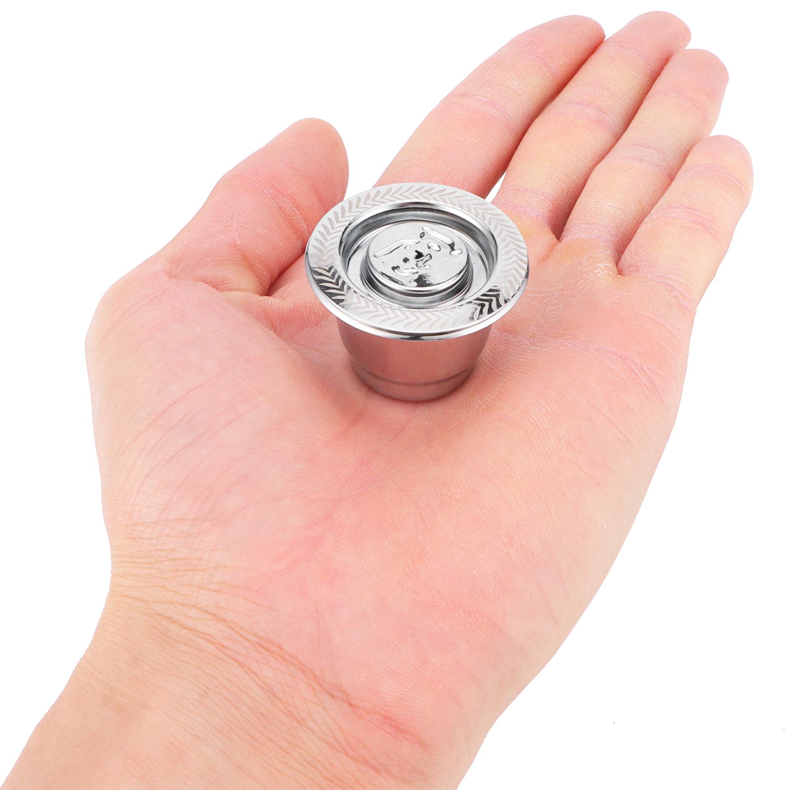 Coffee Capsule Spoon Brush Set Stainless Steel Filter DIY Coffee Machine Supplies view 10