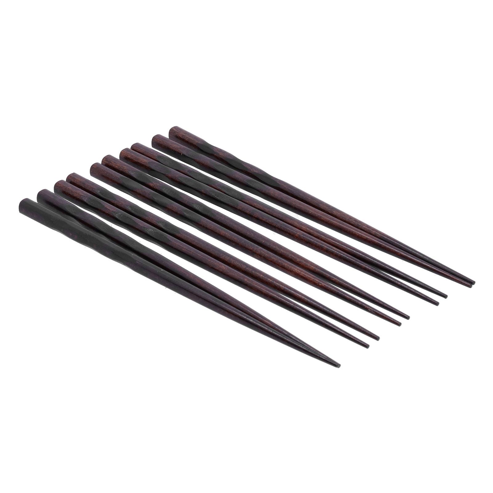 5 Pair Chopsticks Japanese Style Reusable Wood Chopstick Tableware Kitchen view 7