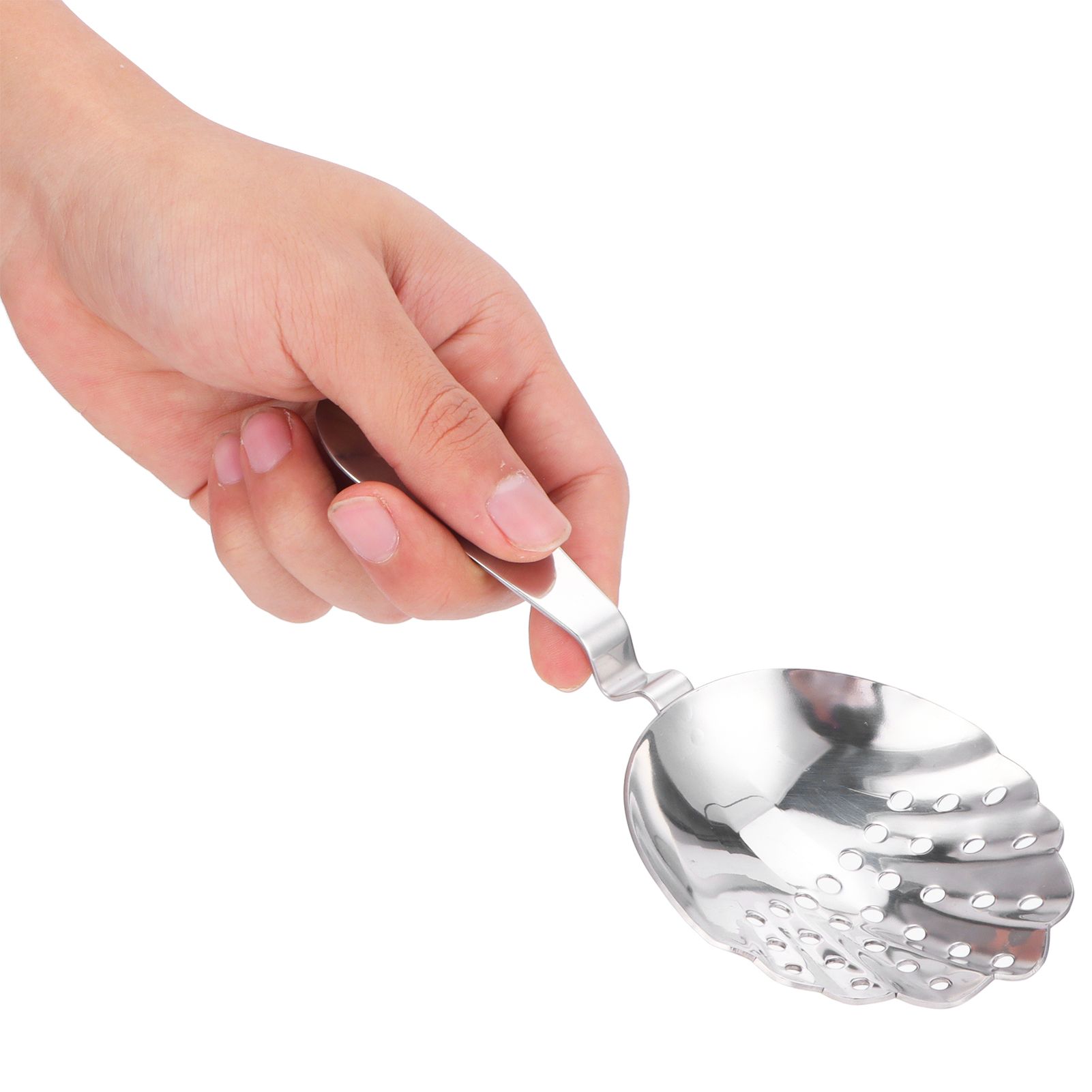 Stainless Steel Bar Strainer Ice Spoon Strainer Filter Kitchen Bar Supplies view 10
