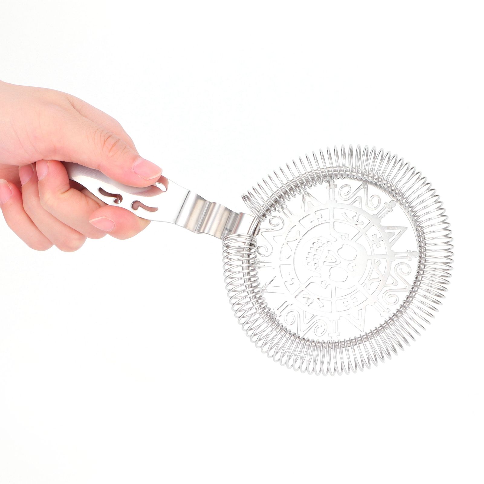 Ice Strainer Stainless Steel Bar Strainer Filter Barware Bar Accessories Tools view 10