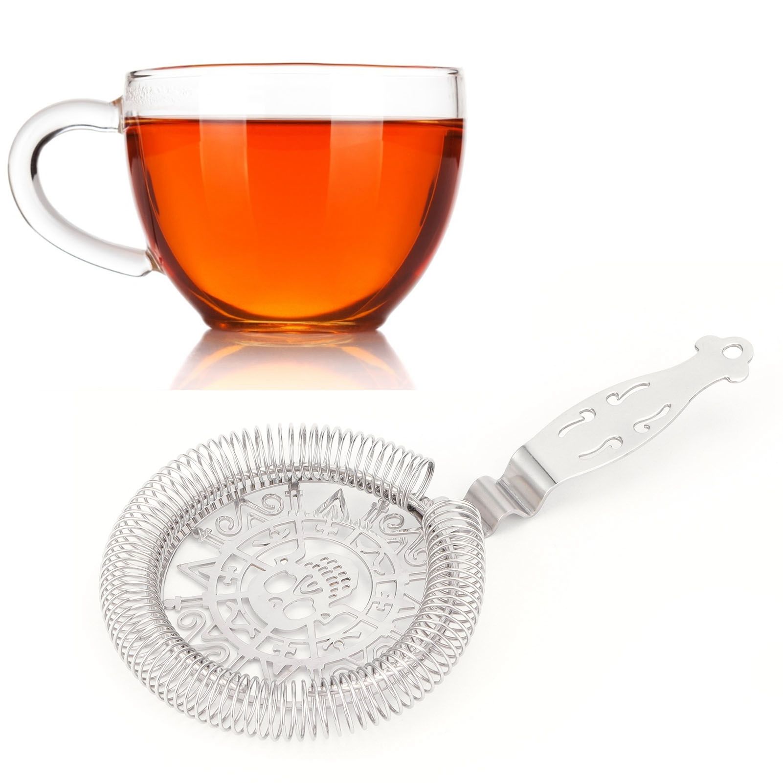 Ice Strainer Stainless Steel Bar Strainer Filter Barware Bar Accessories Tools view 11