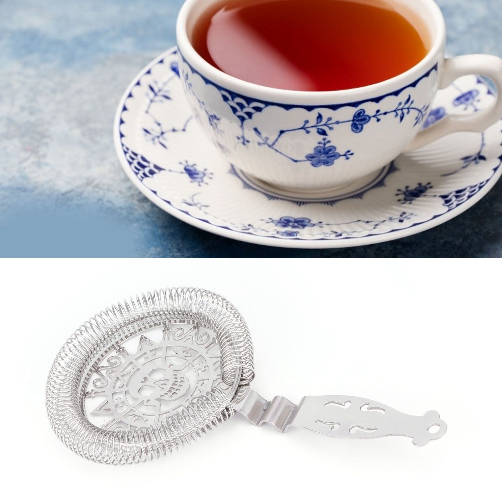 Ice Strainer Stainless Steel Bar Strainer Filter Barware Bar Accessories Tools view 12