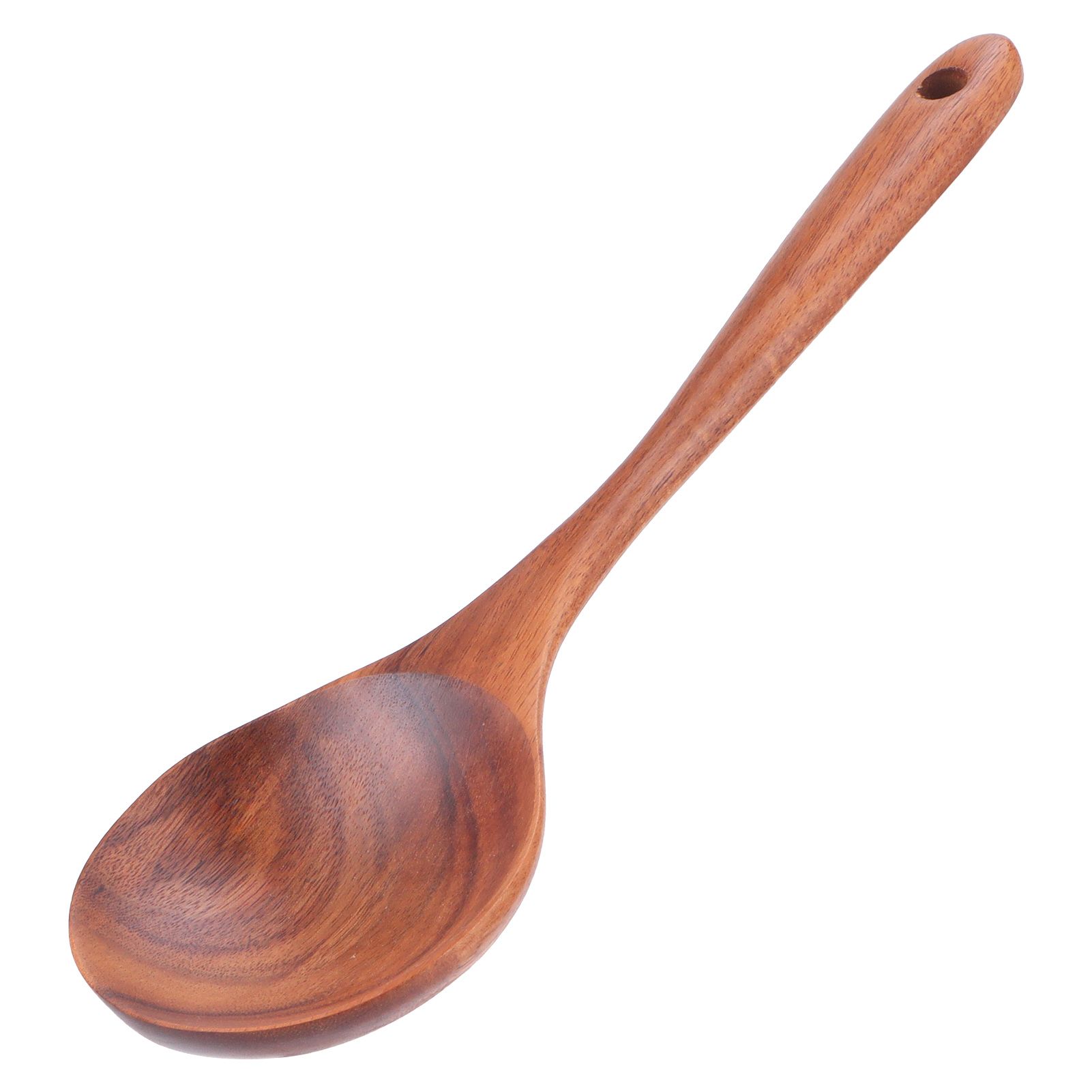 Teak Mixing Spoon Wooden NoStick Cooking Spoon Butter Stirring Spoon for Home view 3