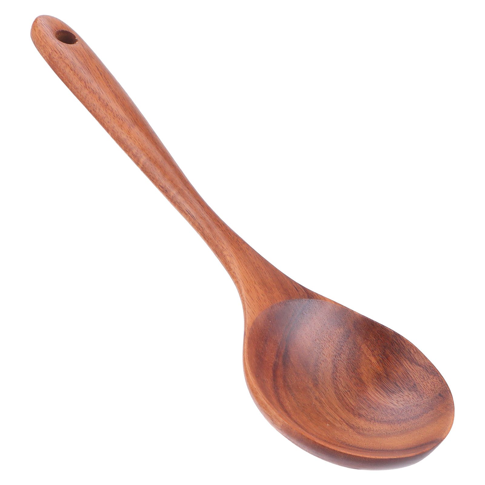 Teak Mixing Spoon Wooden NoStick Cooking Spoon Butter Stirring Spoon for Home view 7