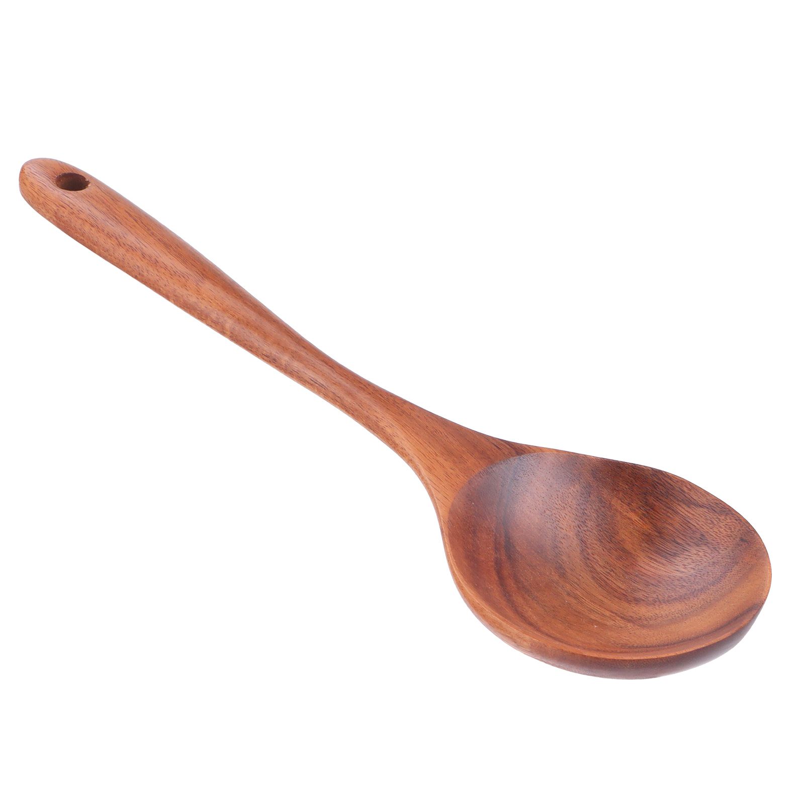 Teak Mixing Spoon Wooden NoStick Cooking Spoon Butter Stirring Spoon for Home view 9