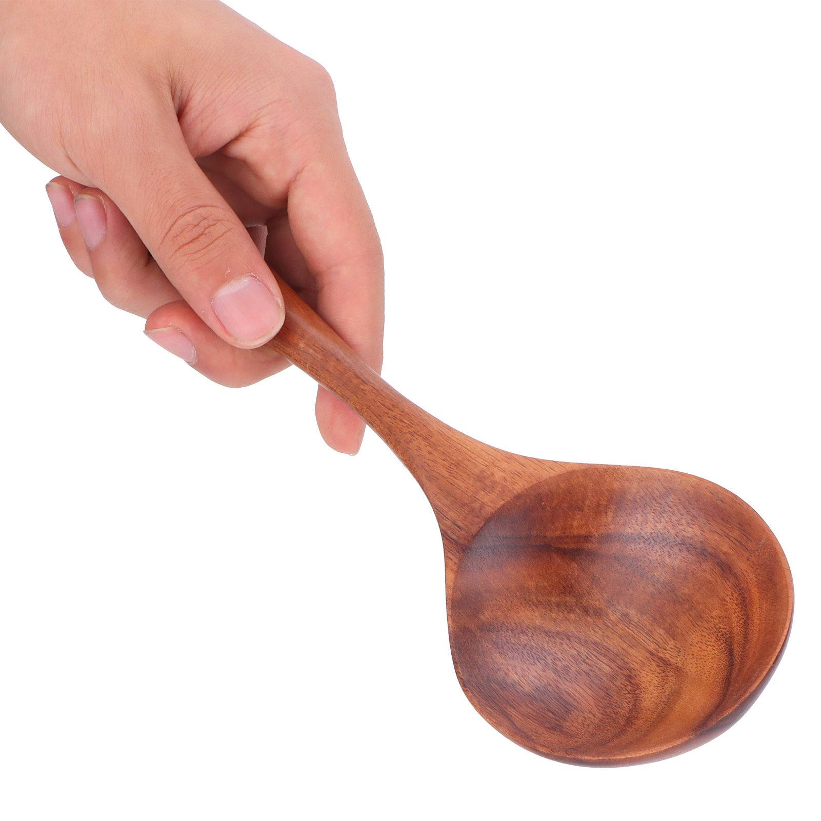 Teak Mixing Spoon Wooden NoStick Cooking Spoon Butter Stirring Spoon for Home view 10