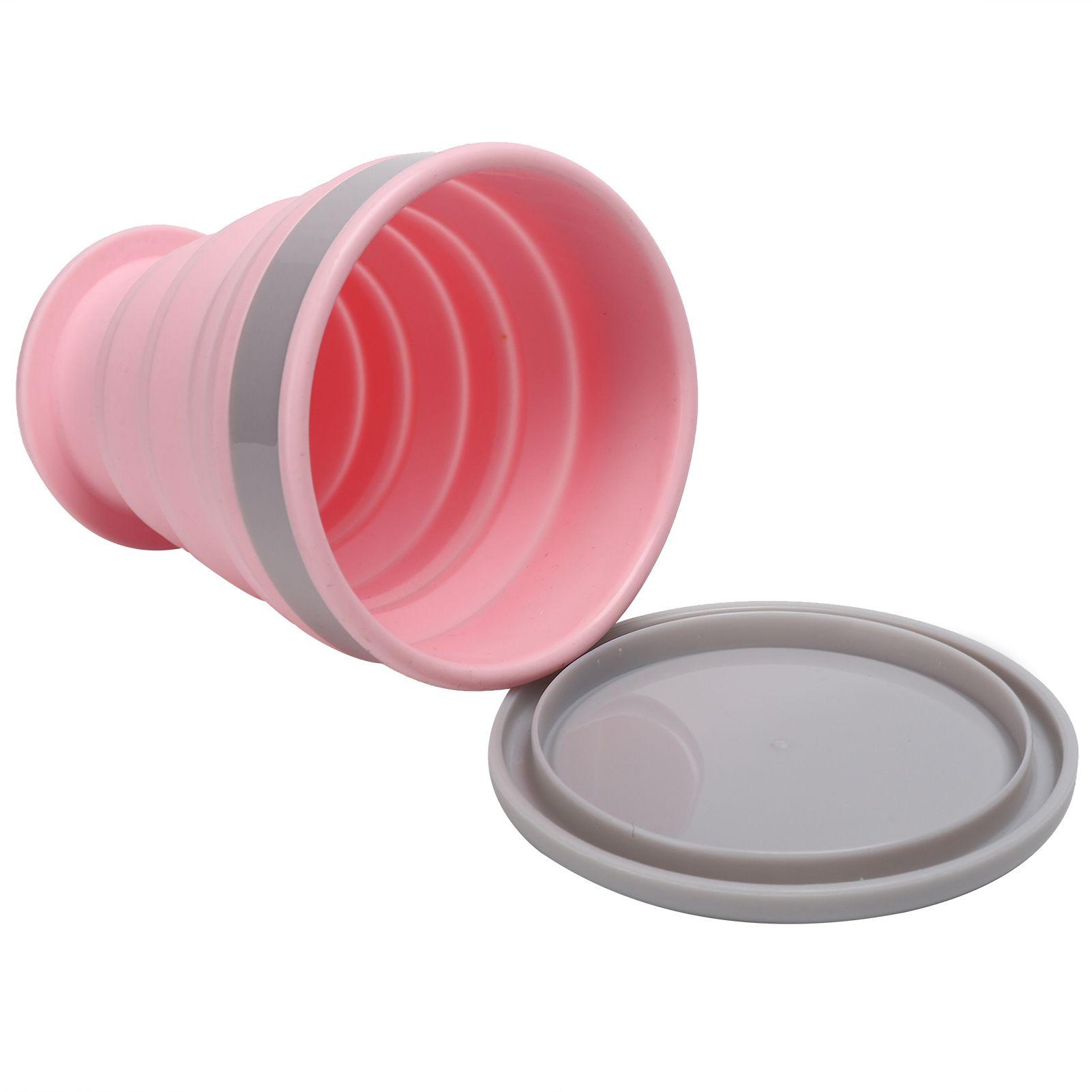 Foldable Water Bottle Silicone Retractable Cup Multifunctional Mug for Travel view 7