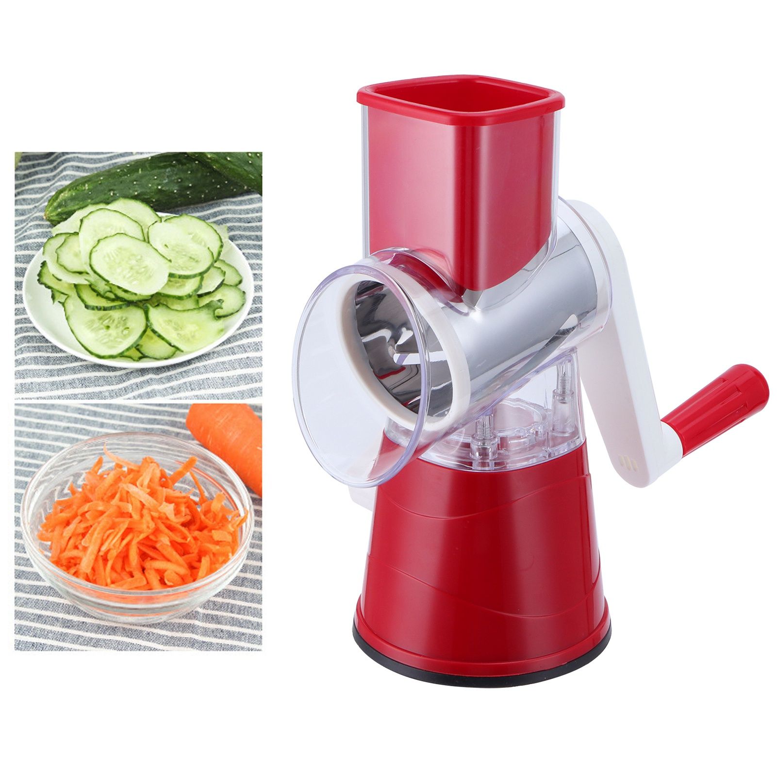 Manual Vegetable Shredder Cutter Potato Tomato Grater Chopper Kitchen Gadgets view 11