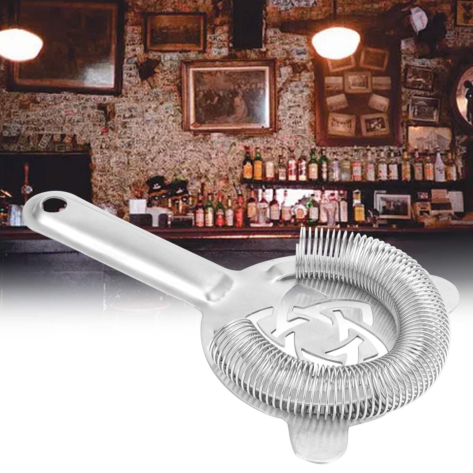 Bar Strainer Stainless Steel Barware Ice Filter Strainer Bar Gadgets Accessories view 11