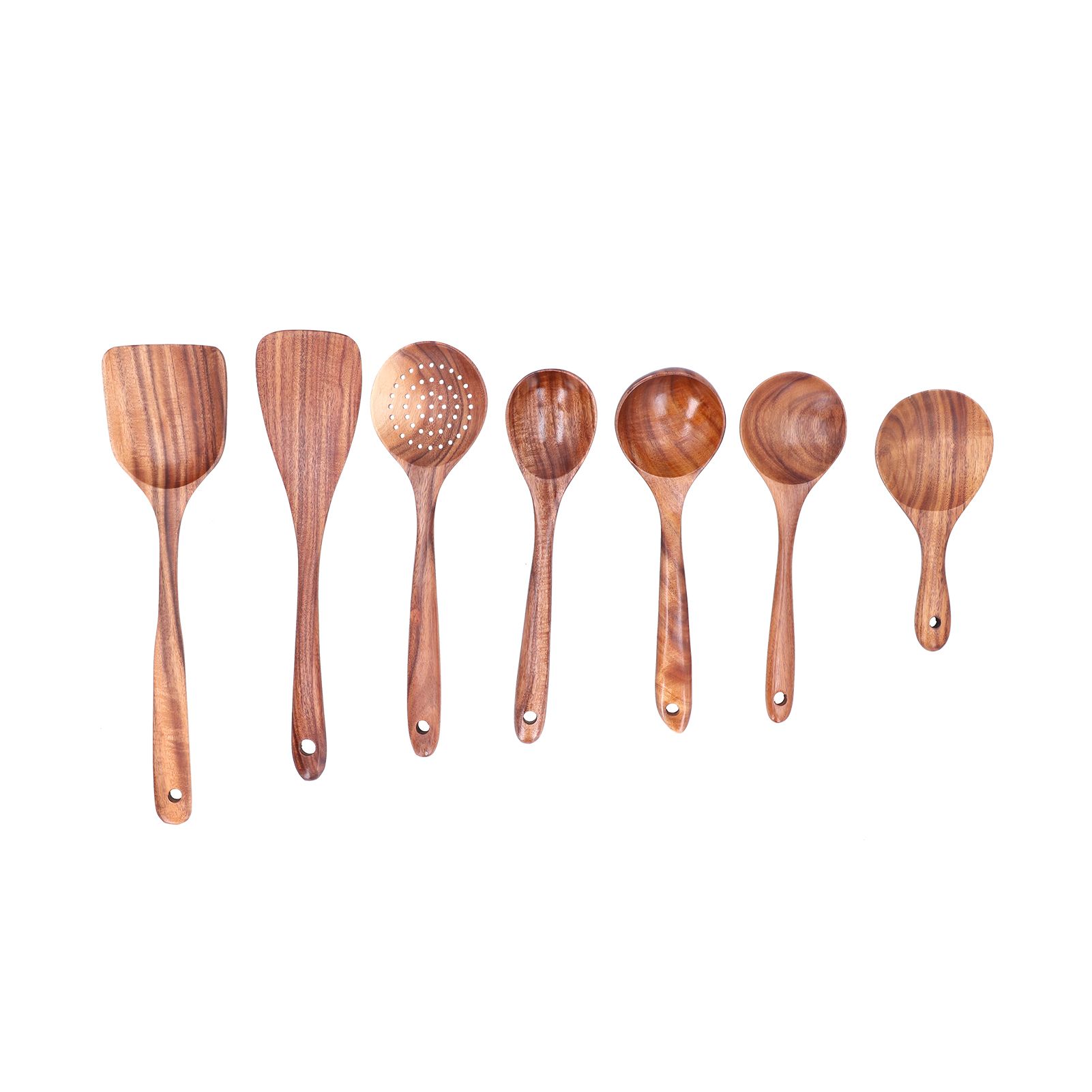 Cooking Spoon Spatula Set Long Handle Kitchen Utensils Cooking Tool for Home view 4