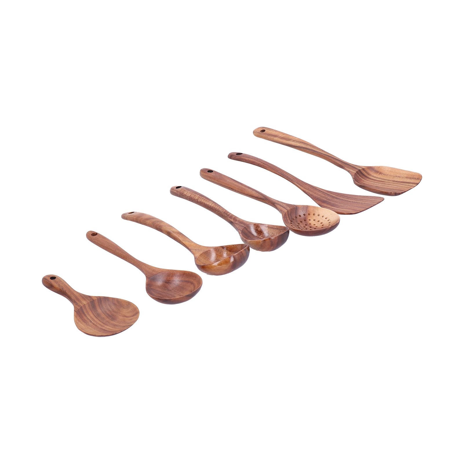 Cooking Spoon Spatula Set Long Handle Kitchen Utensils Cooking Tool for Home view 6