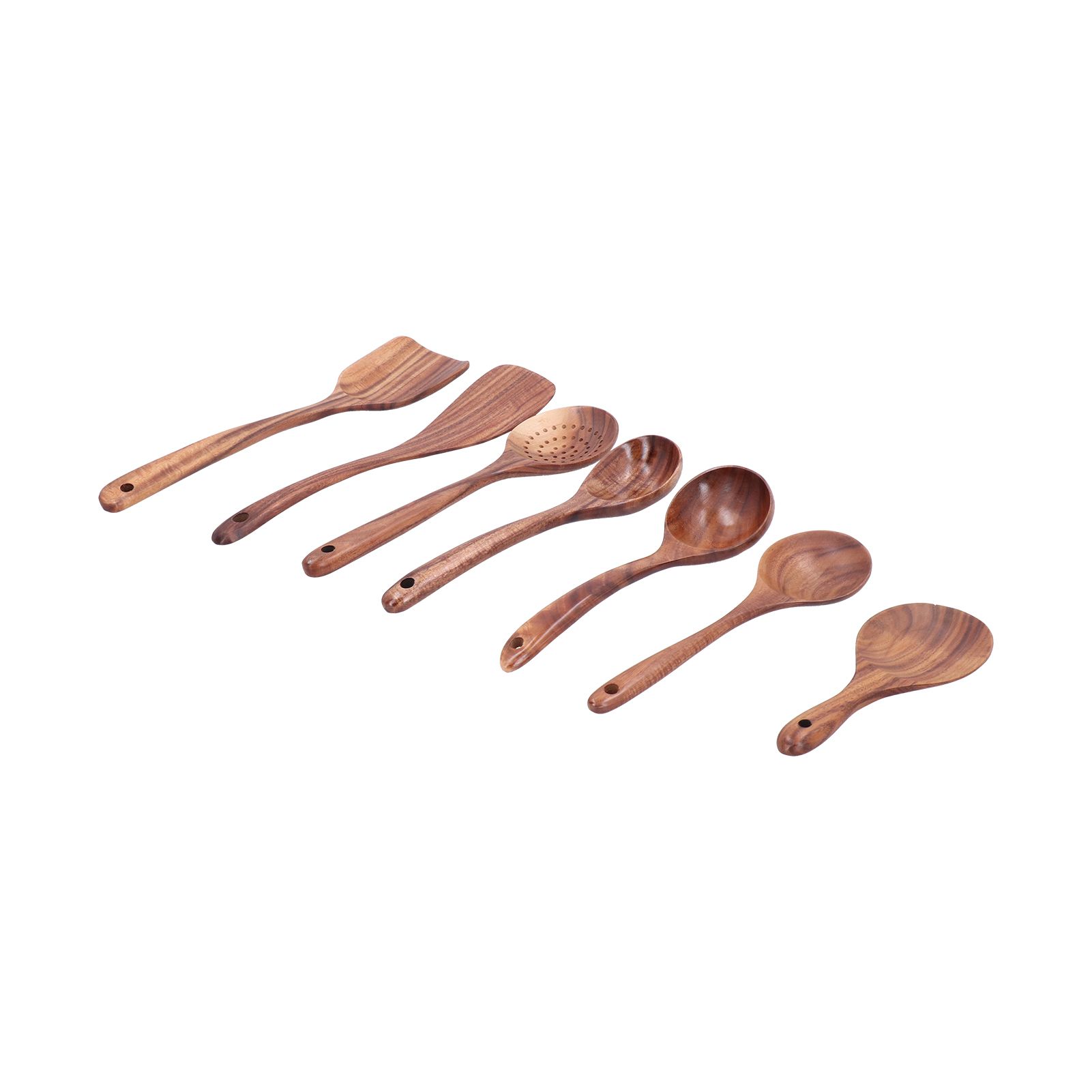 Cooking Spoon Spatula Set Long Handle Kitchen Utensils Cooking Tool for Home view 7