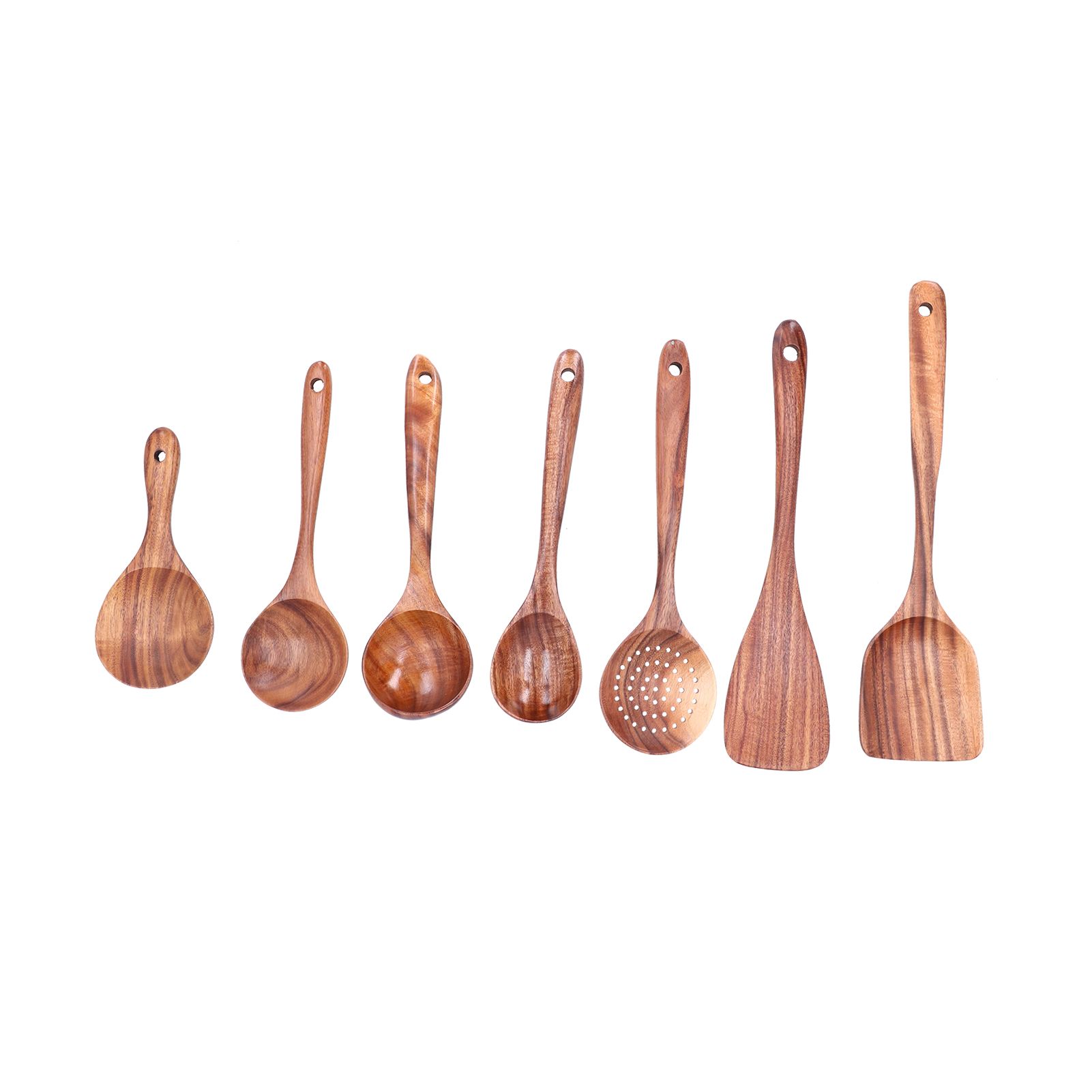 Cooking Spoon Spatula Set Long Handle Kitchen Utensils Cooking Tool for Home view 9